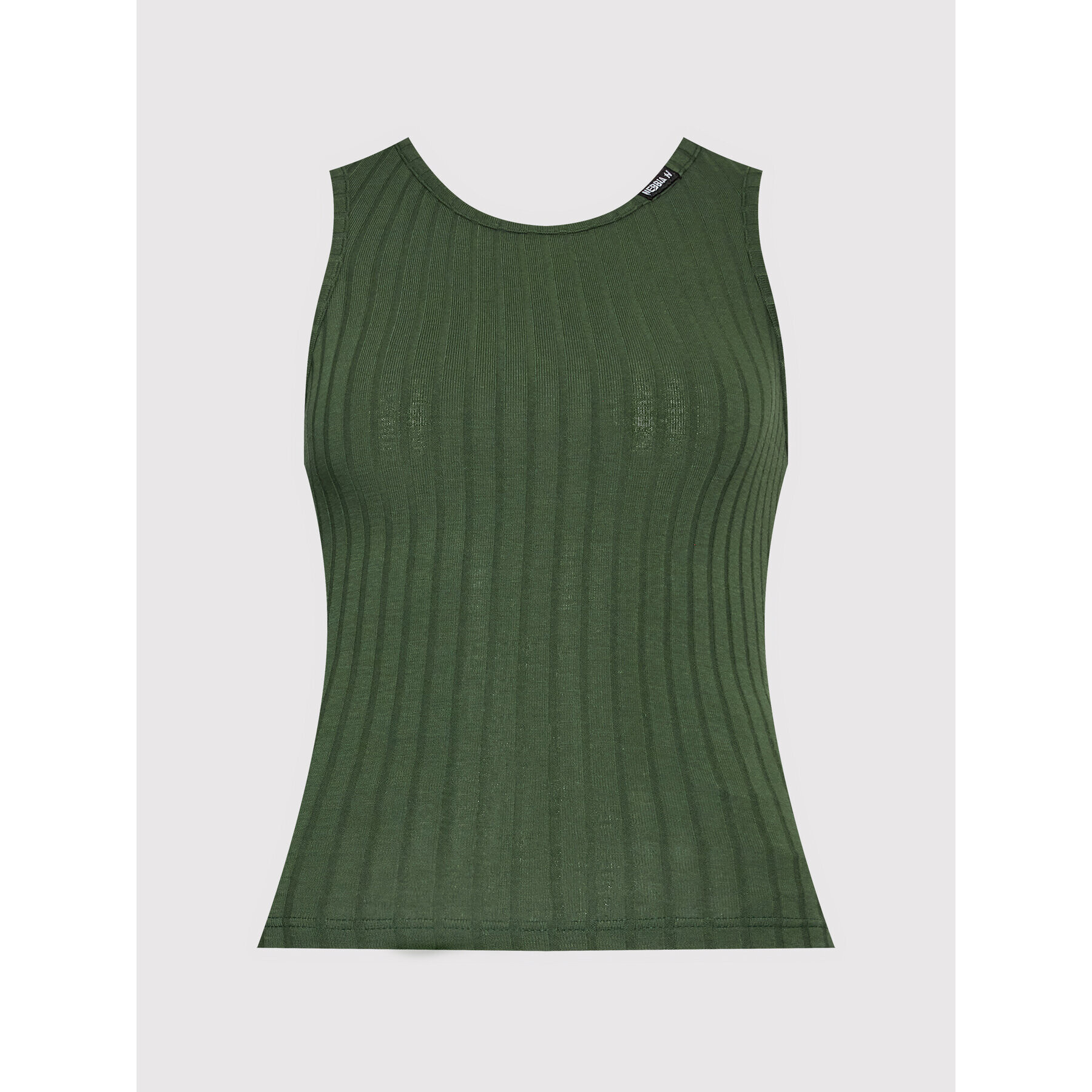 NEBBIA топ 414 Зелен Slim Fit - Pepit.bg