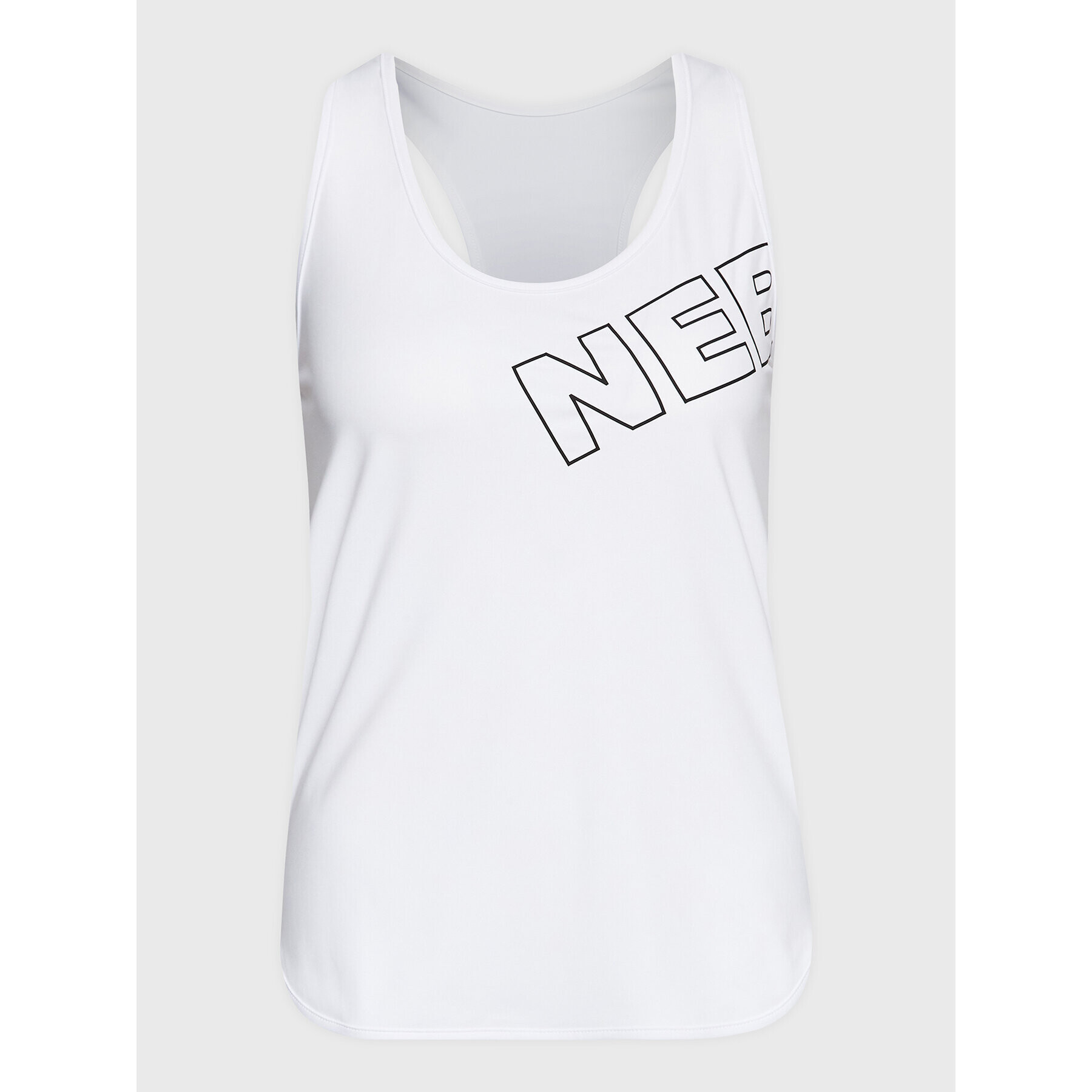 NEBBIA топ 44104 Бял Regular Fit - Pepit.bg