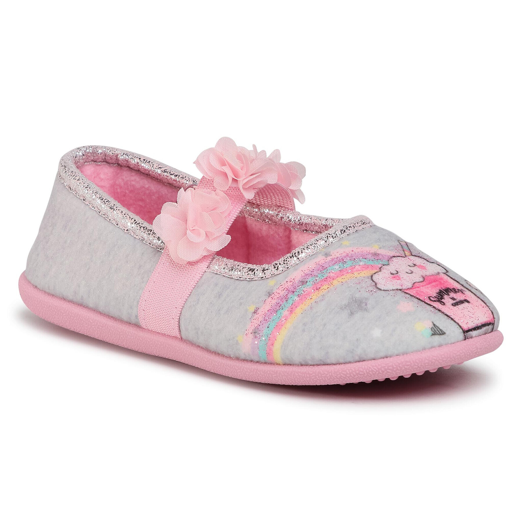 Nelli Blu Пантофи 20SWD5116 Сив - Pepit.bg