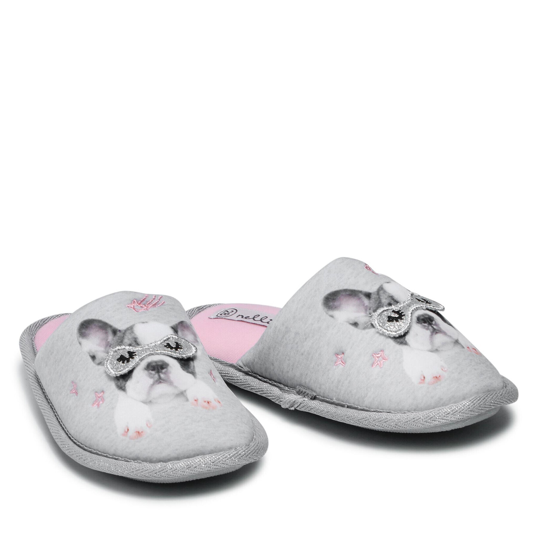 Nelli Blu Пантофи 21SWG5137 Сив - Pepit.bg