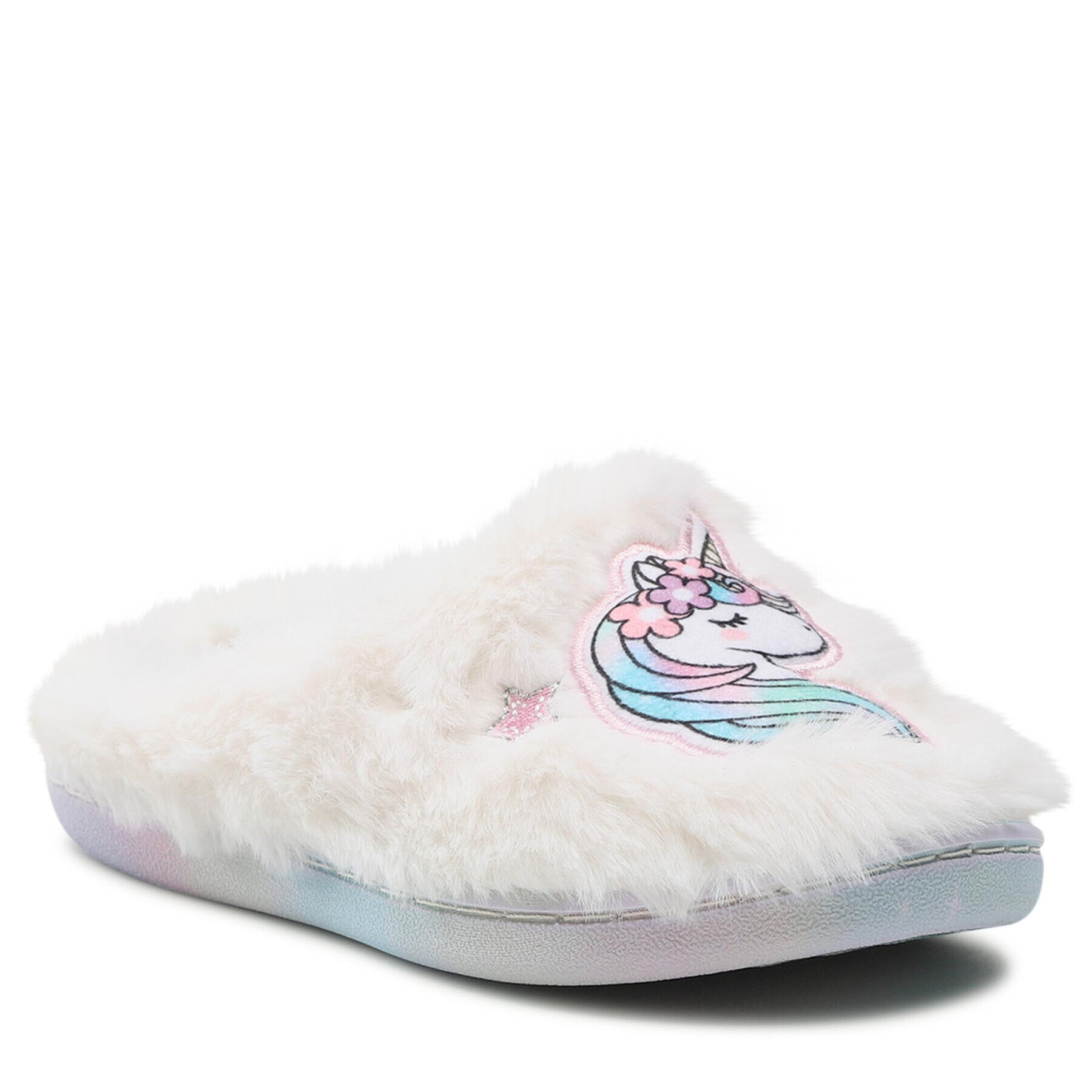 Nelli Blu Пантофи 22DR1189 Бял - Pepit.bg