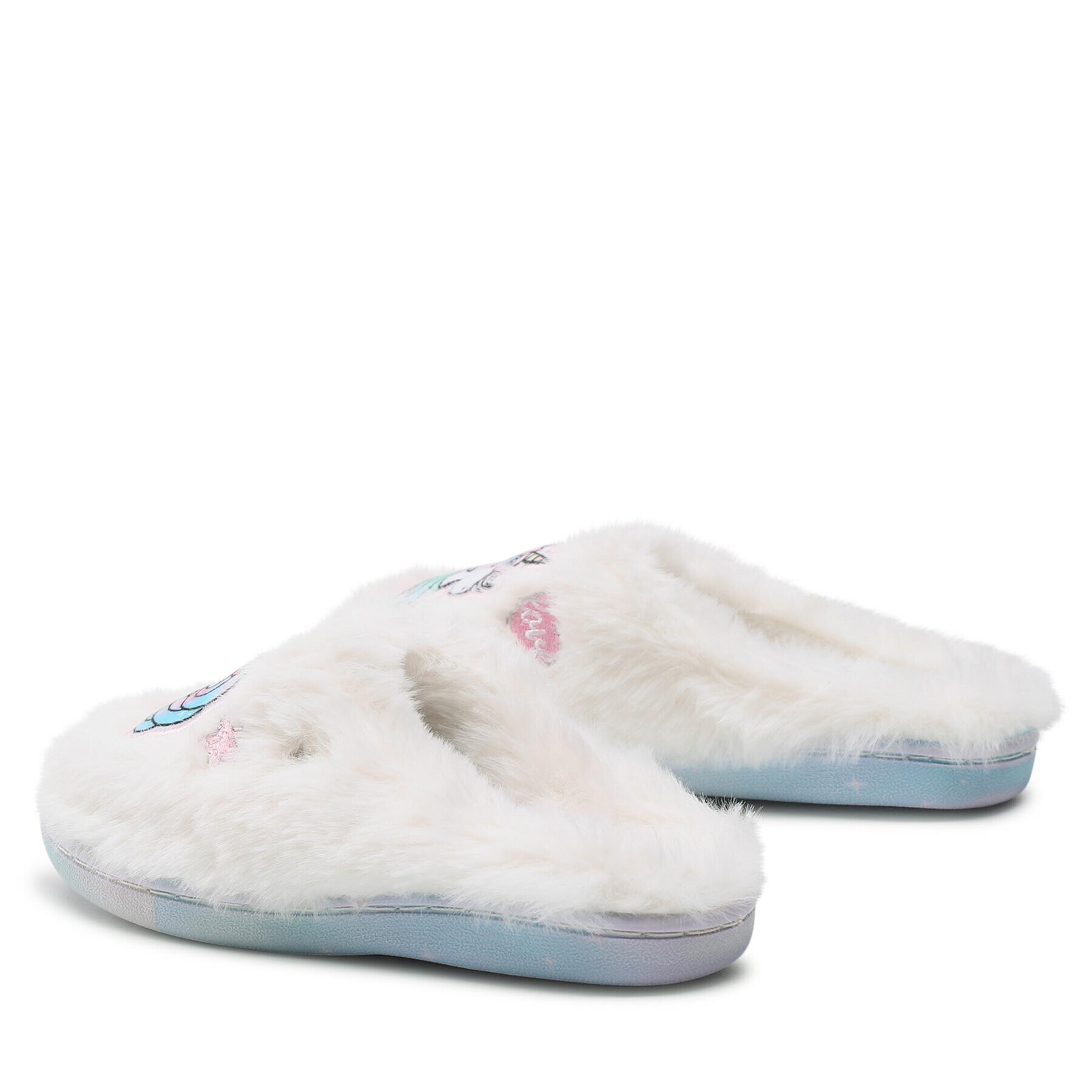 Nelli Blu Пантофи 22DR1189 Бял - Pepit.bg