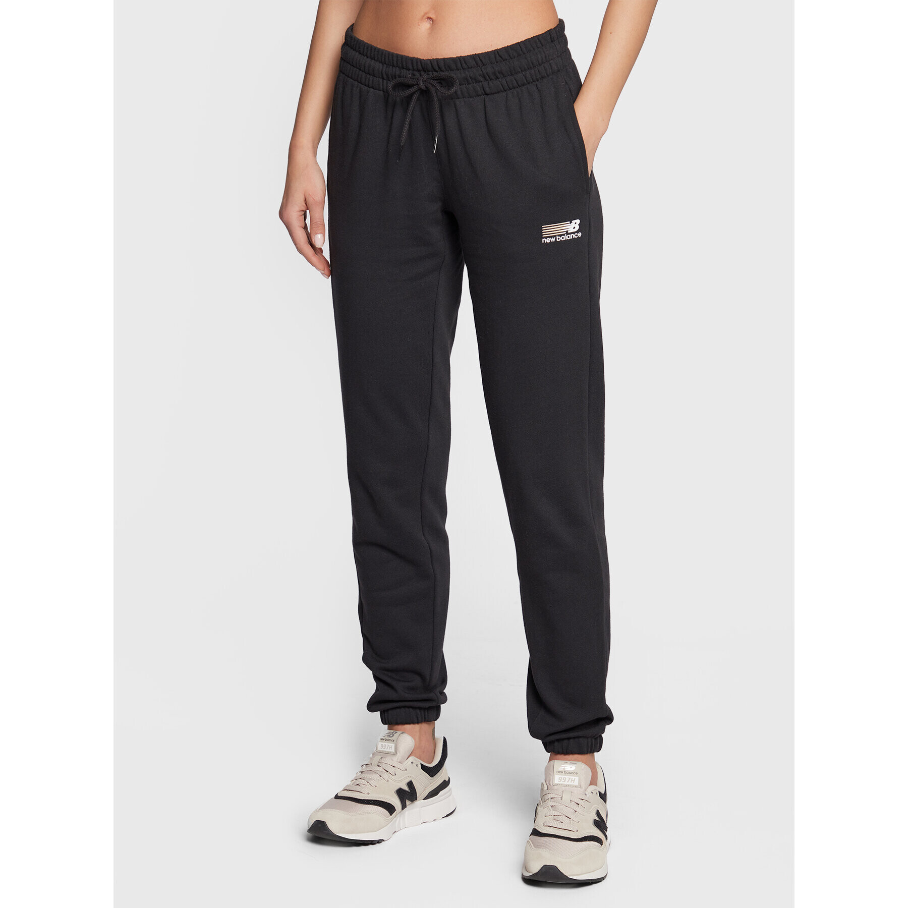 New Balance Долнище анцуг Athletics WP23811 Черен Athletic Fit - Pepit.bg