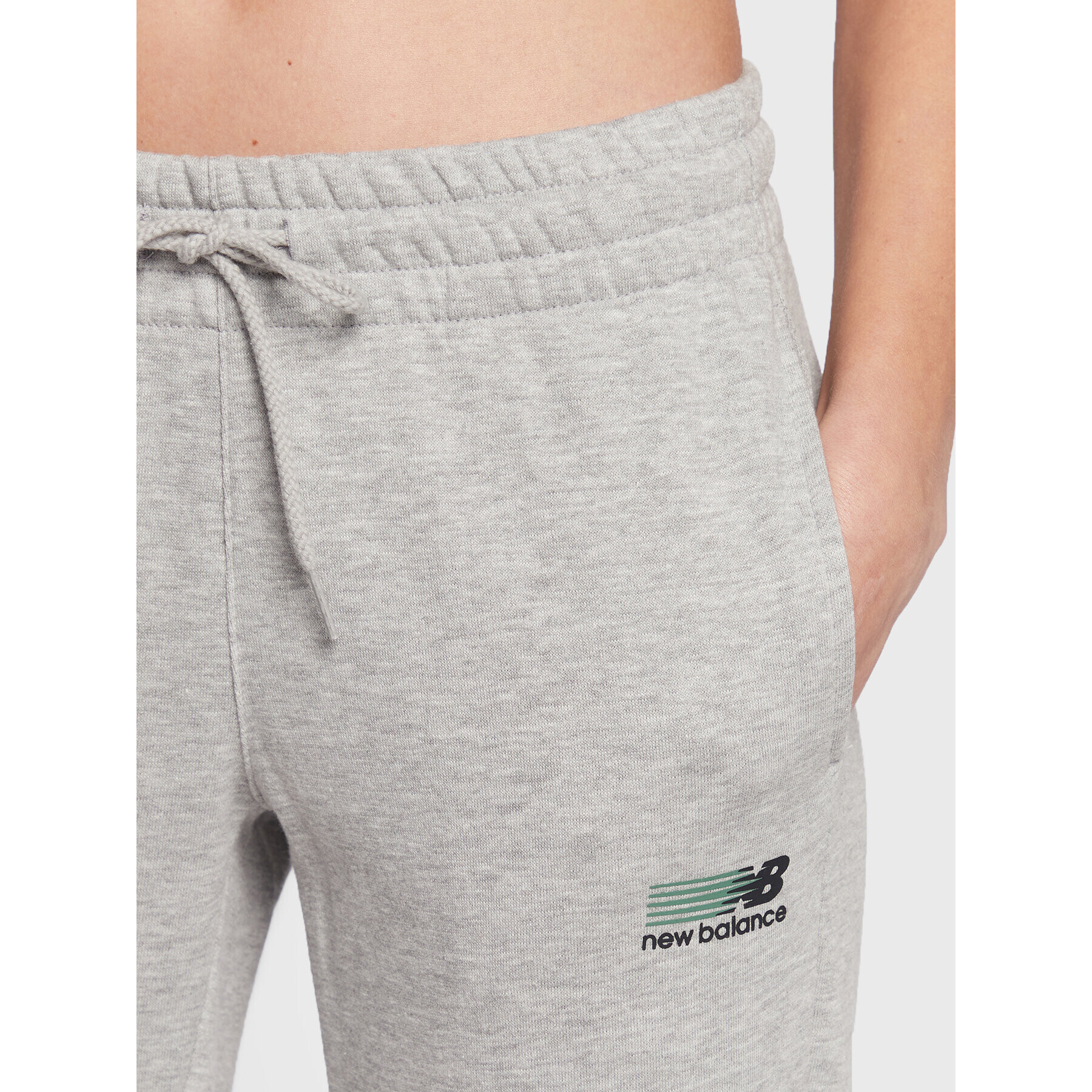 New Balance Долнище анцуг Athletics WP23811 Сив Athletic Fit - Pepit.bg