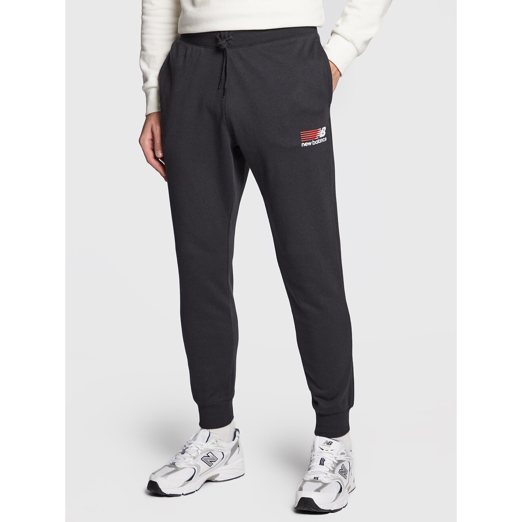New Balance Долнище анцуг MP23901 Черен Athletic Fit - Pepit.bg