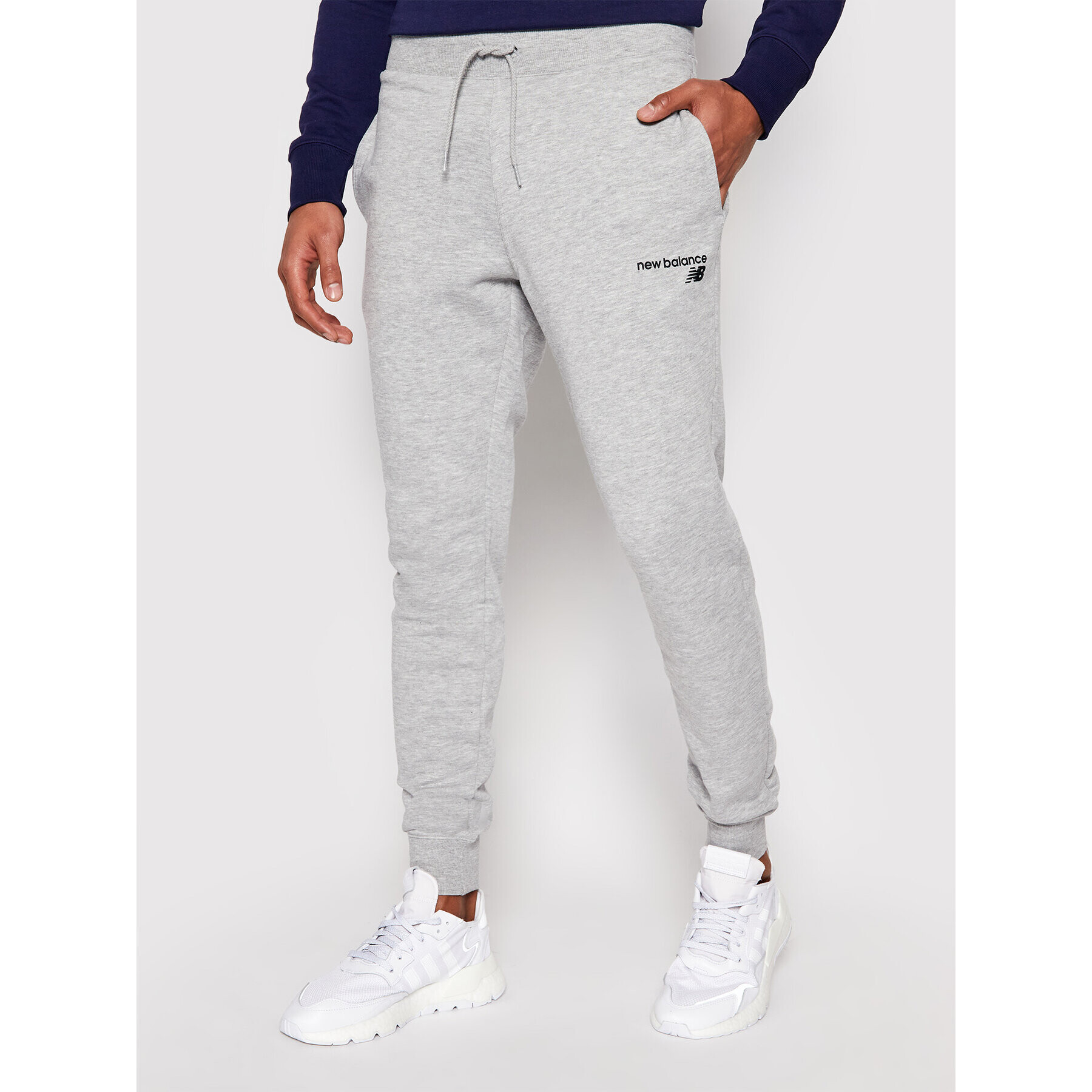 New Balance Долнище анцуг C C F Pant MP03904 Сив Athletic Fit - Pepit.bg