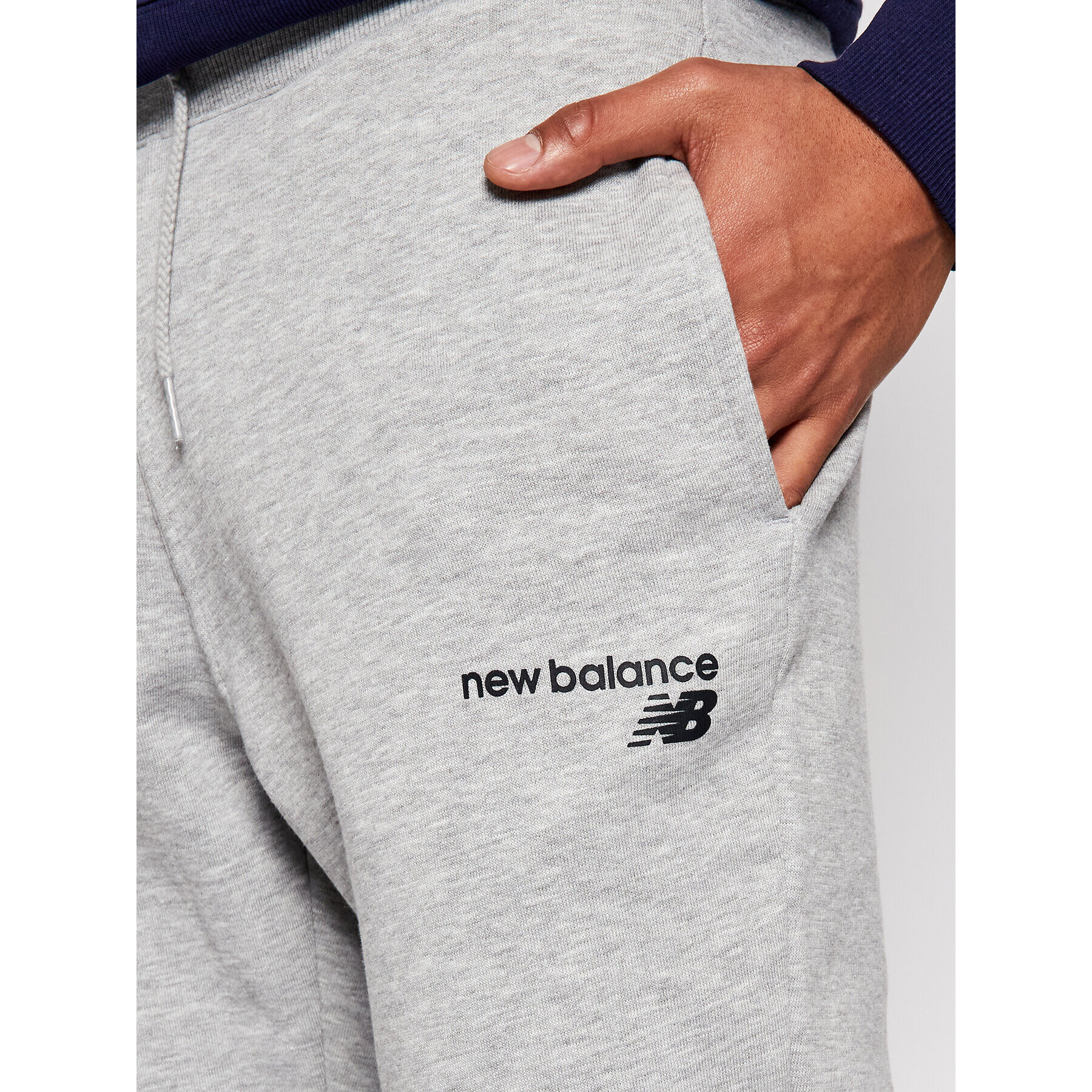 New Balance Долнище анцуг C C F Pant MP03904 Сив Athletic Fit - Pepit.bg