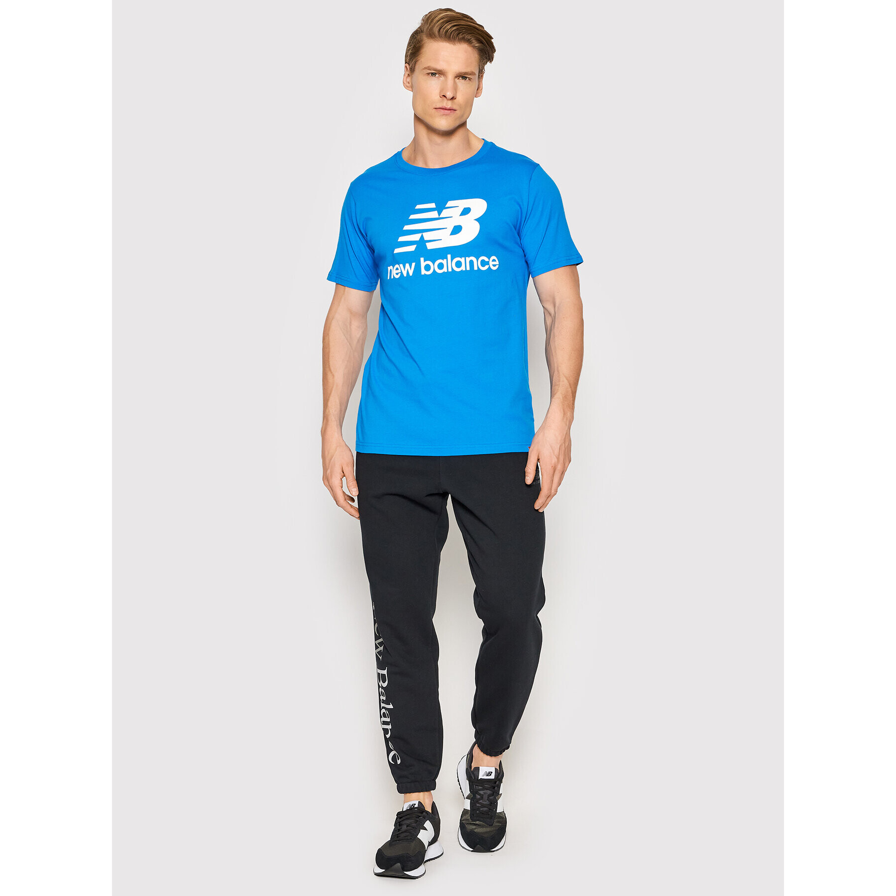 New Balance Долнище анцуг MP21503 Черен Ahletic Fit - Pepit.bg