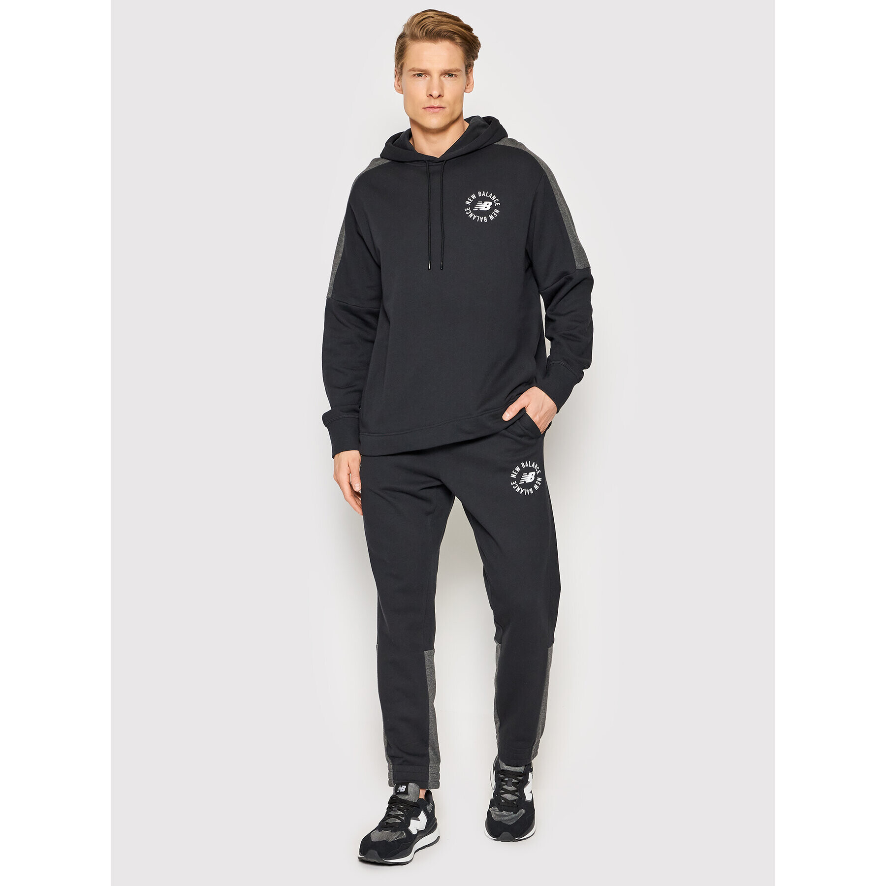 New Balance Долнище анцуг MP21900 Черен Athletic Fit - Pepit.bg