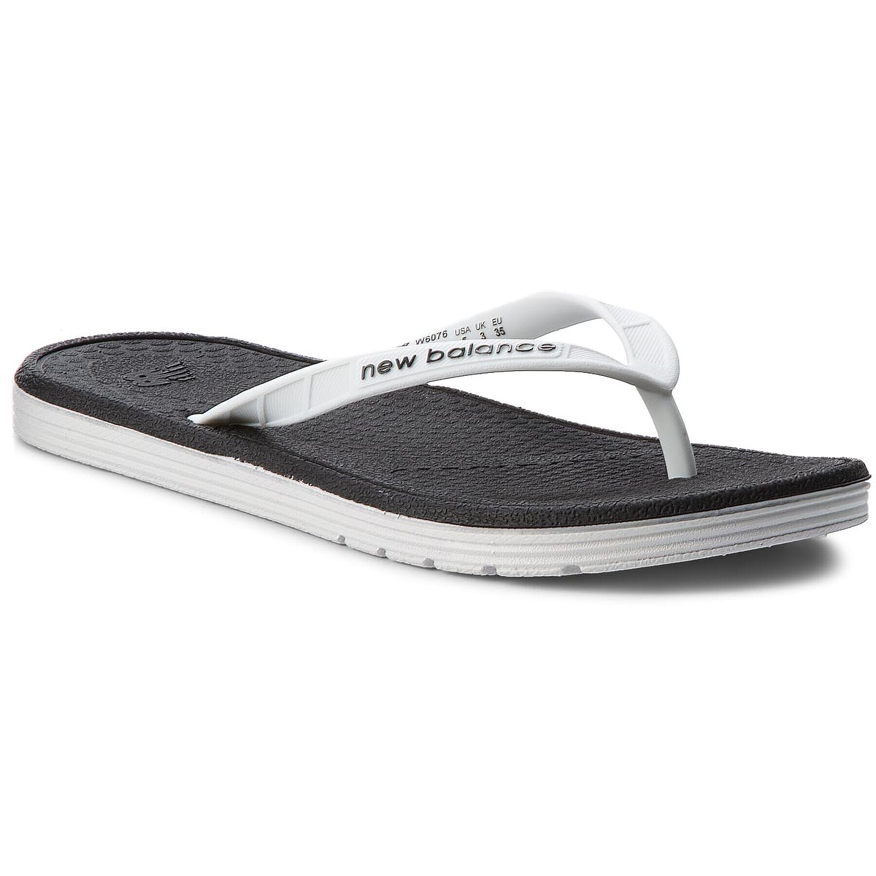 New Balance Джапанки W6076WBK Бял - Pepit.bg