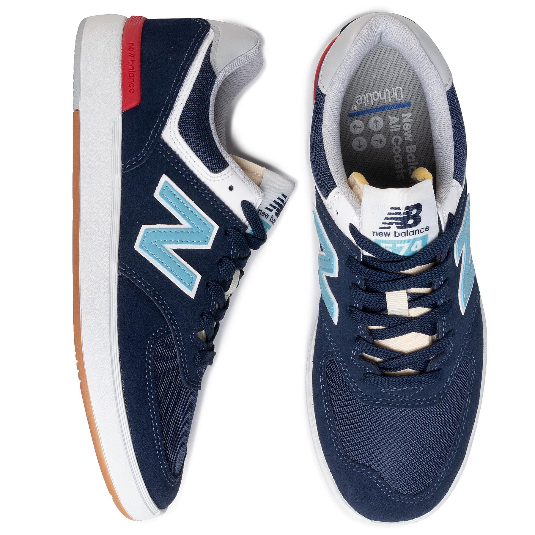 New Balance Гуменки AM574PNR Тъмносин - Pepit.bg