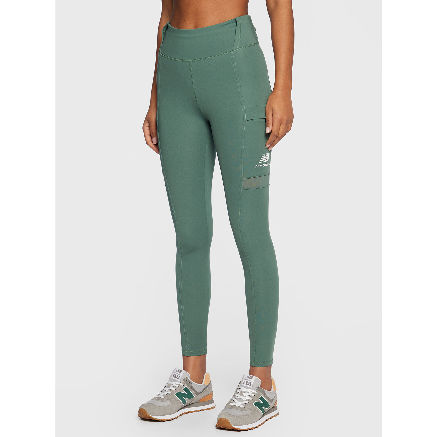 New Balance Клин At WP21506 Зелен Fitted Fit - Pepit.bg