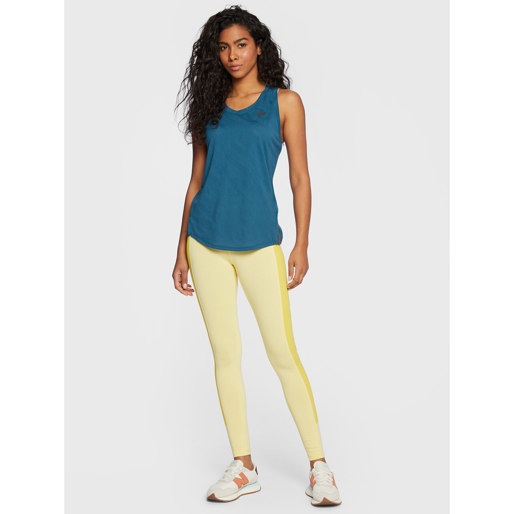 New Balance Клин Athletics WP23501 Жълт Fitted Fit - Pepit.bg