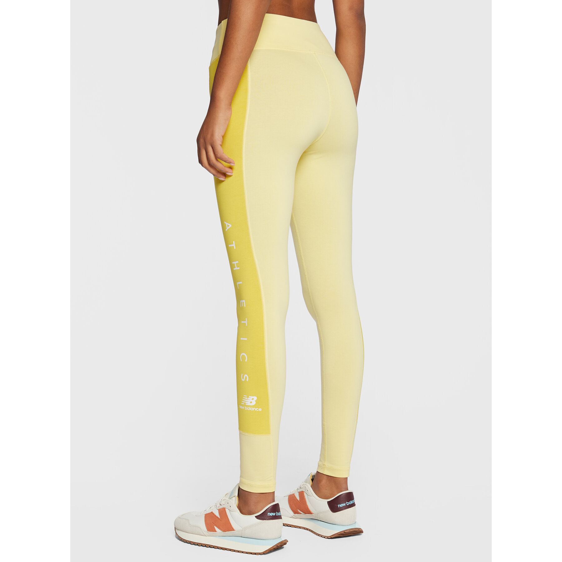 New Balance Клин Athletics WP23501 Жълт Fitted Fit - Pepit.bg