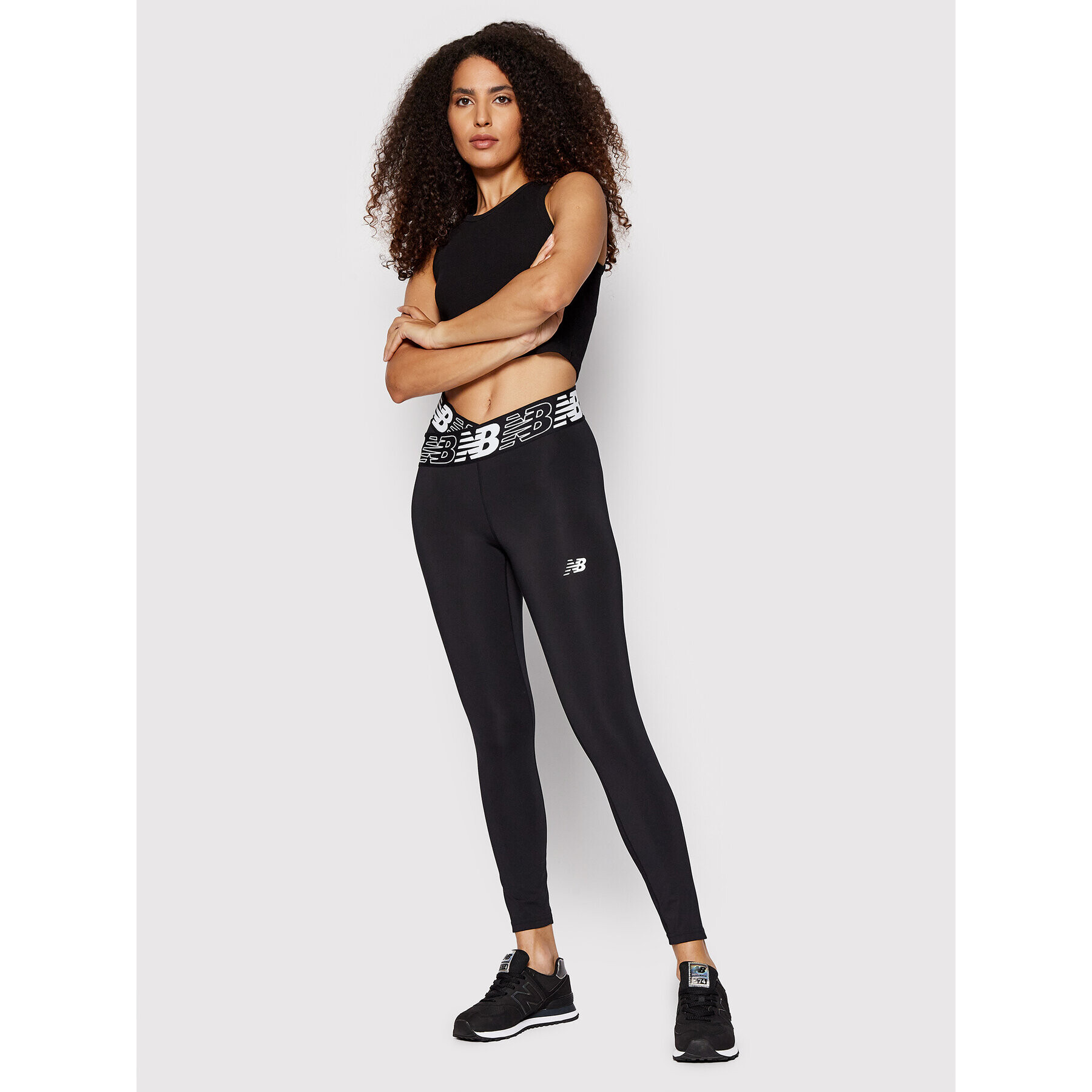 New Balance Клин Cross WP21177 Черен Fitted Fit - Pepit.bg