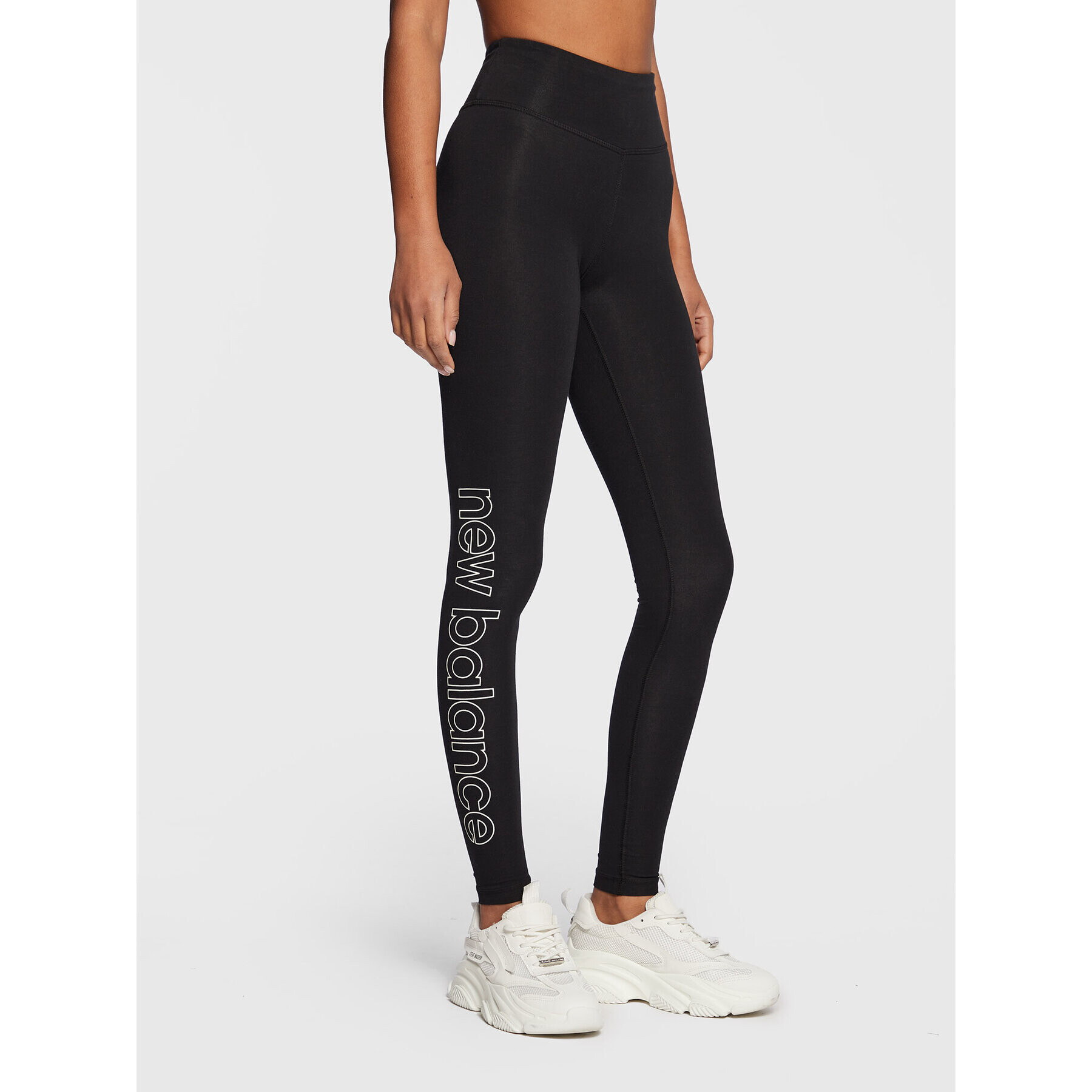 New Balance Клин Essentials WP23507 Черен Fitted Fit - Pepit.bg