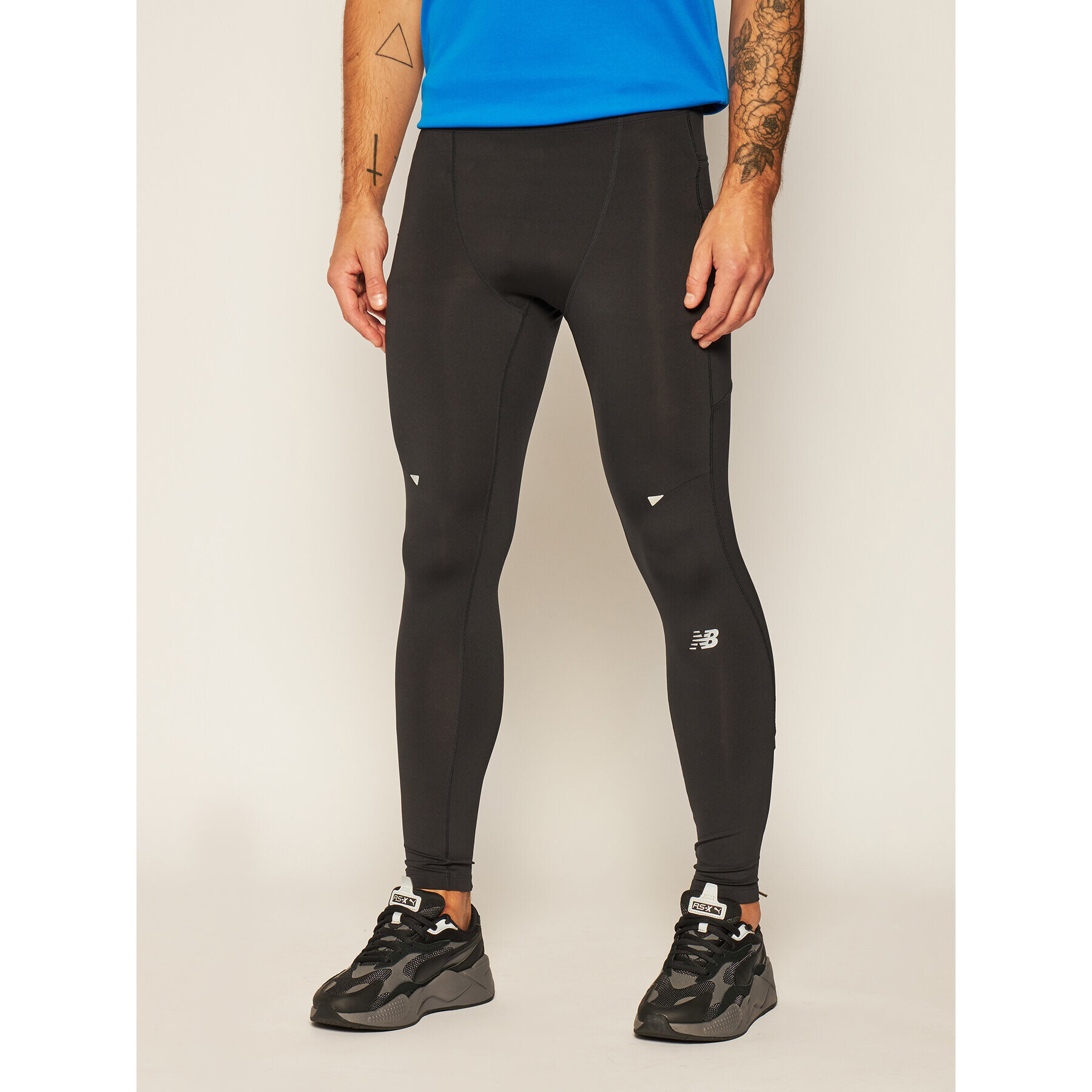 New Balance Клин MP01247 Черен Slim Fit - Pepit.bg