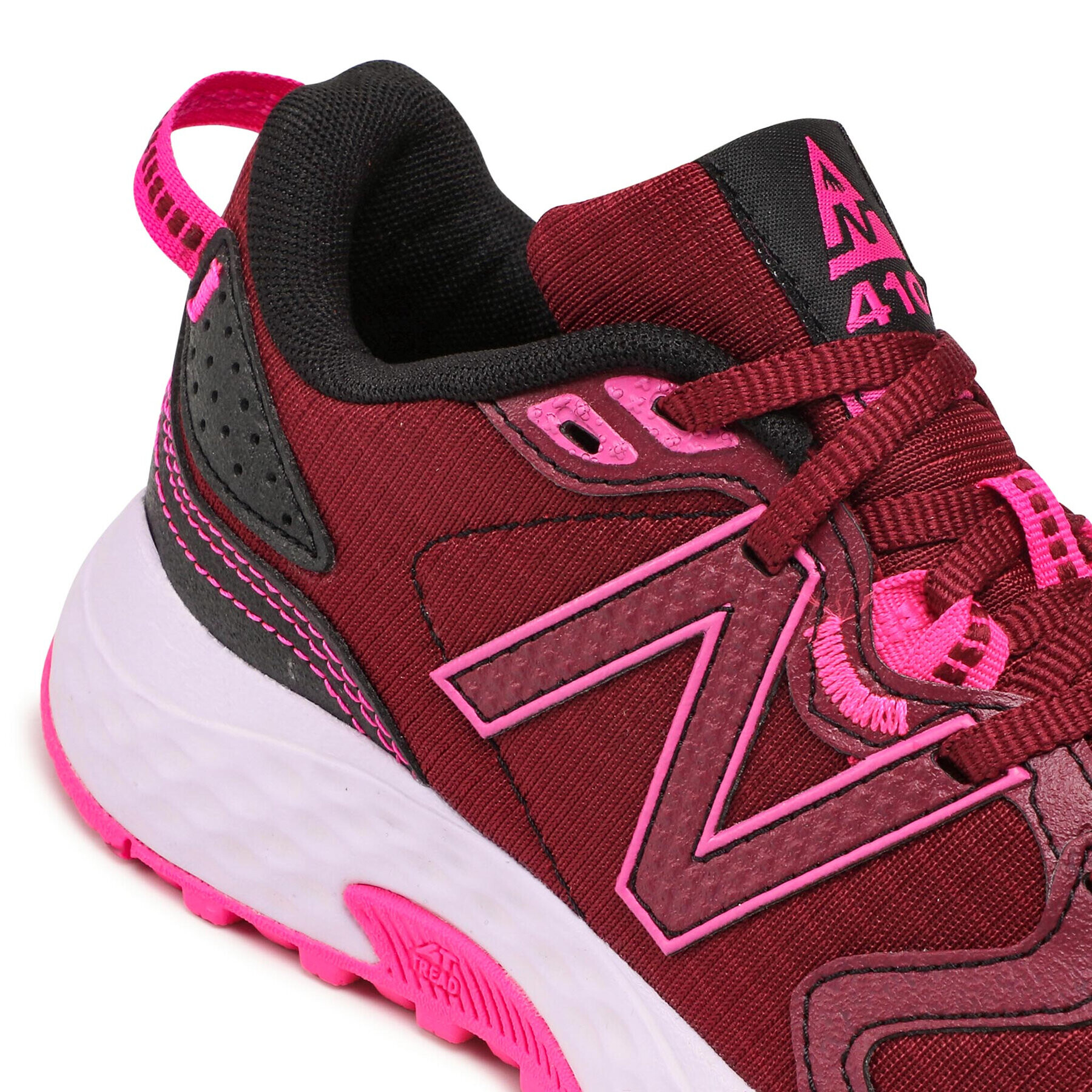 New Balance Обувки 410 v7 WT410MR7 Бордо - Pepit.bg