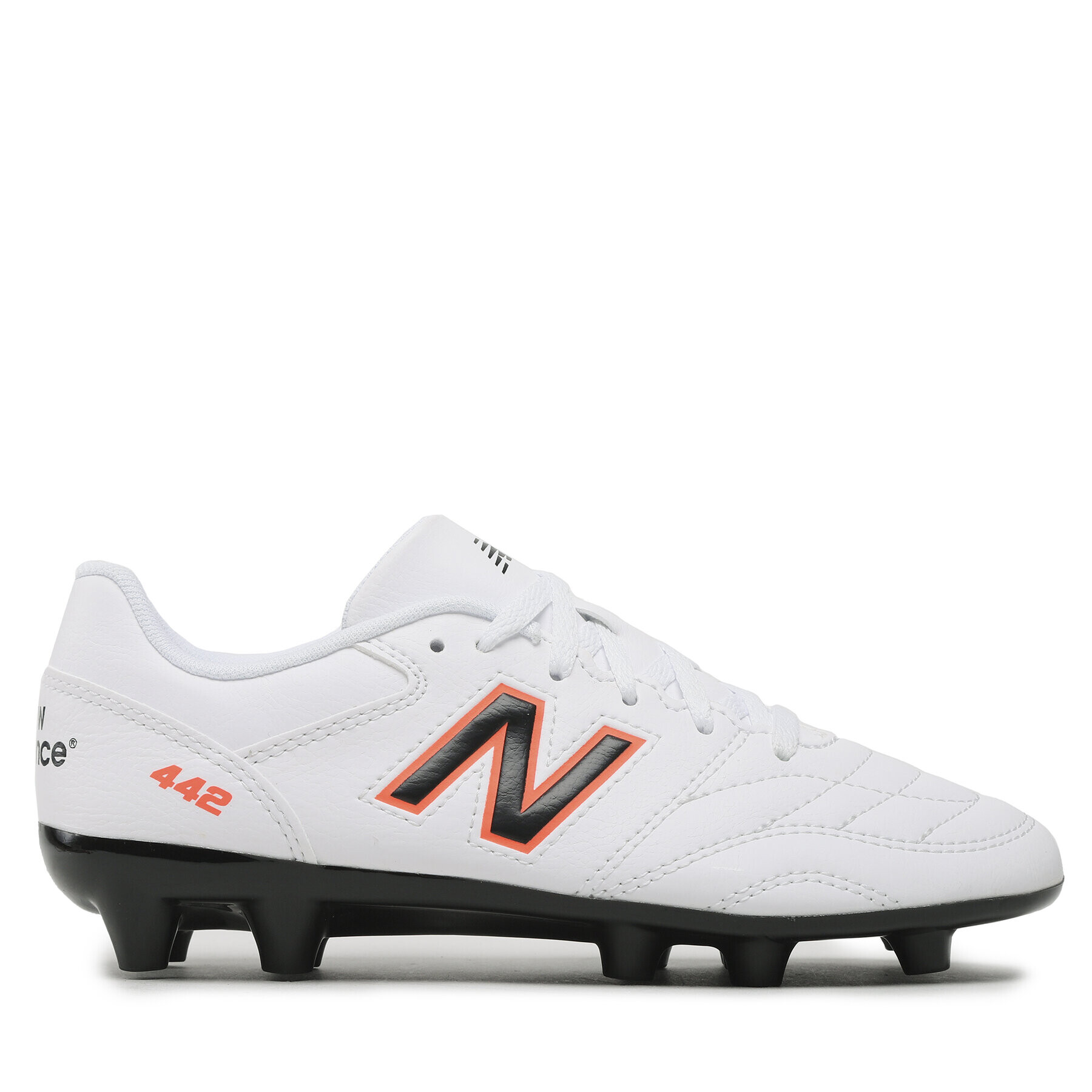 New Balance Обувки 442 v2 Academy Jnr Fg JS43FWD2 Бял - Pepit.bg