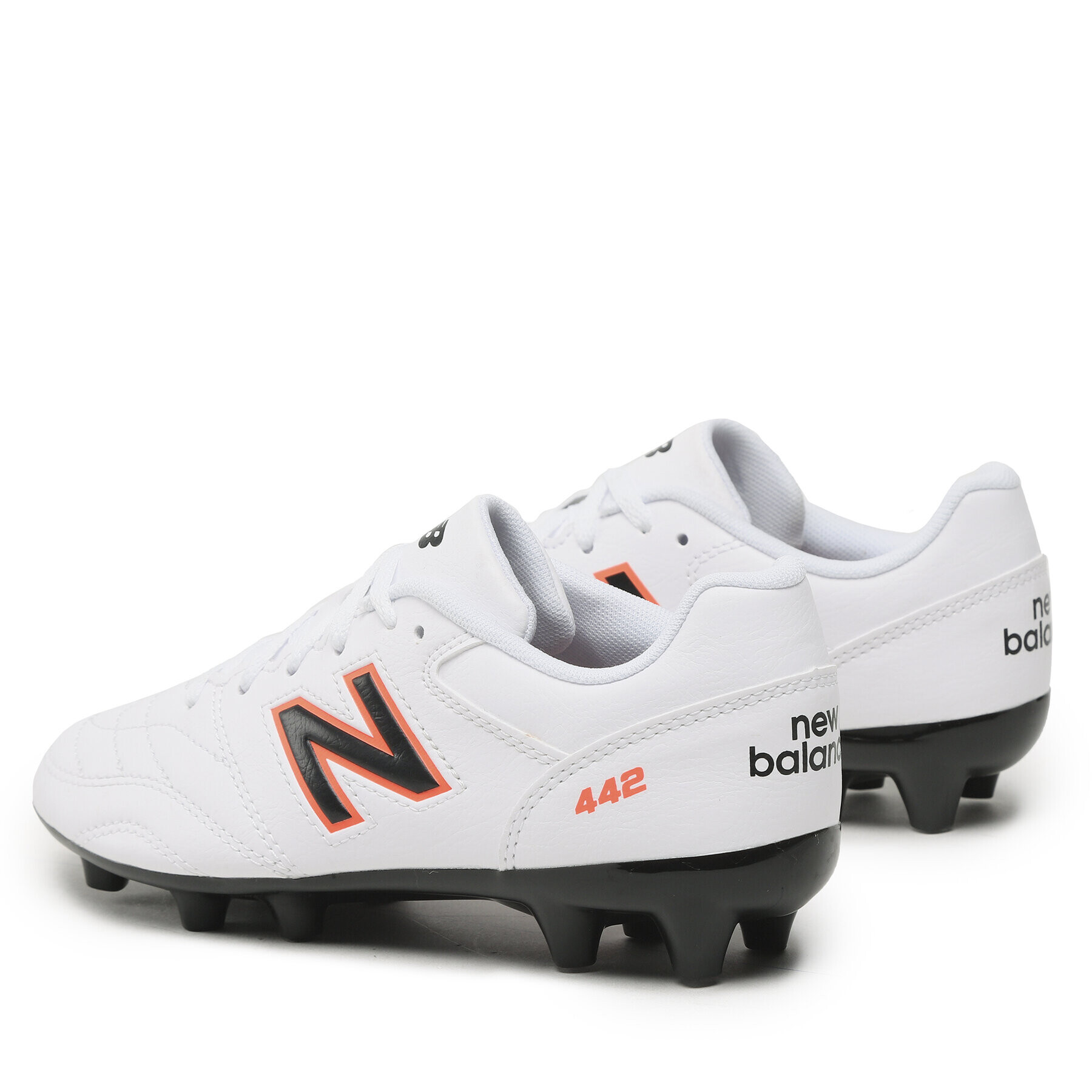 New Balance Обувки 442 v2 Academy Jnr Fg JS43FWD2 Бял - Pepit.bg