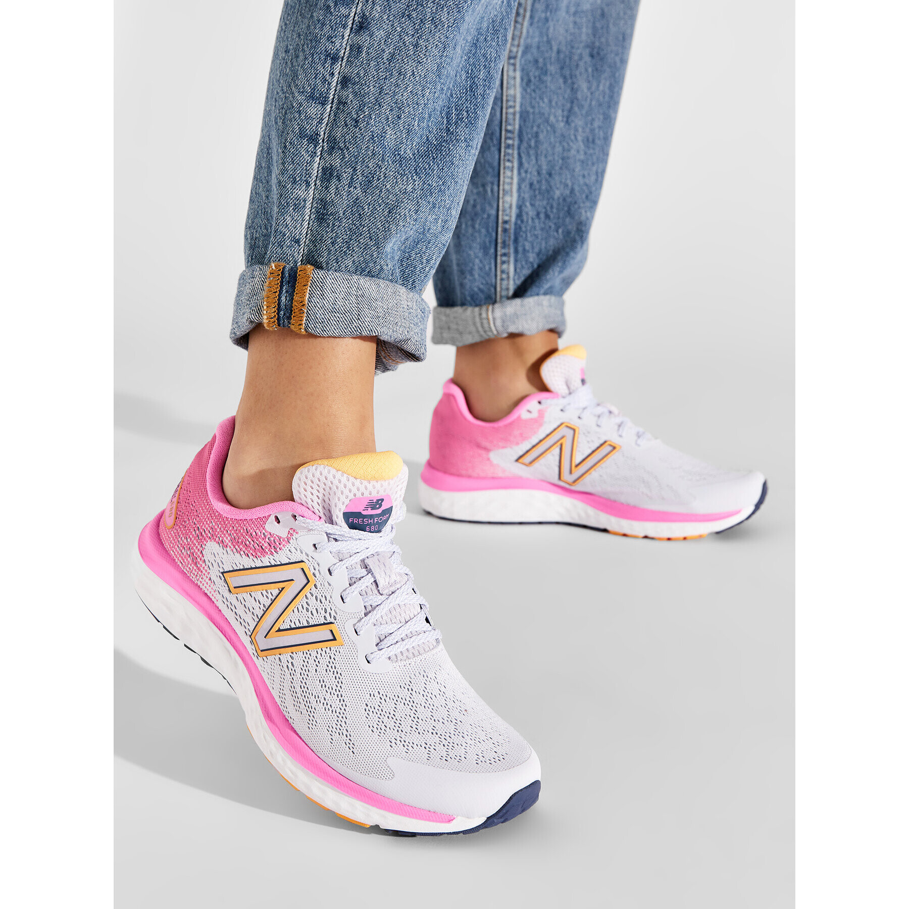 New Balance Обувки W680CE7 Розов - Pepit.bg