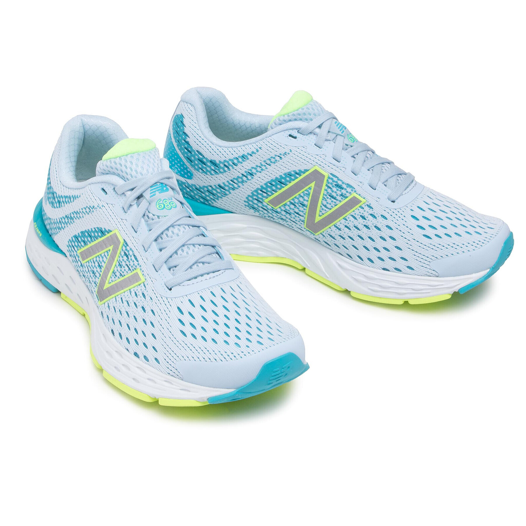 New Balance Обувки W680RG6 Син - Pepit.bg