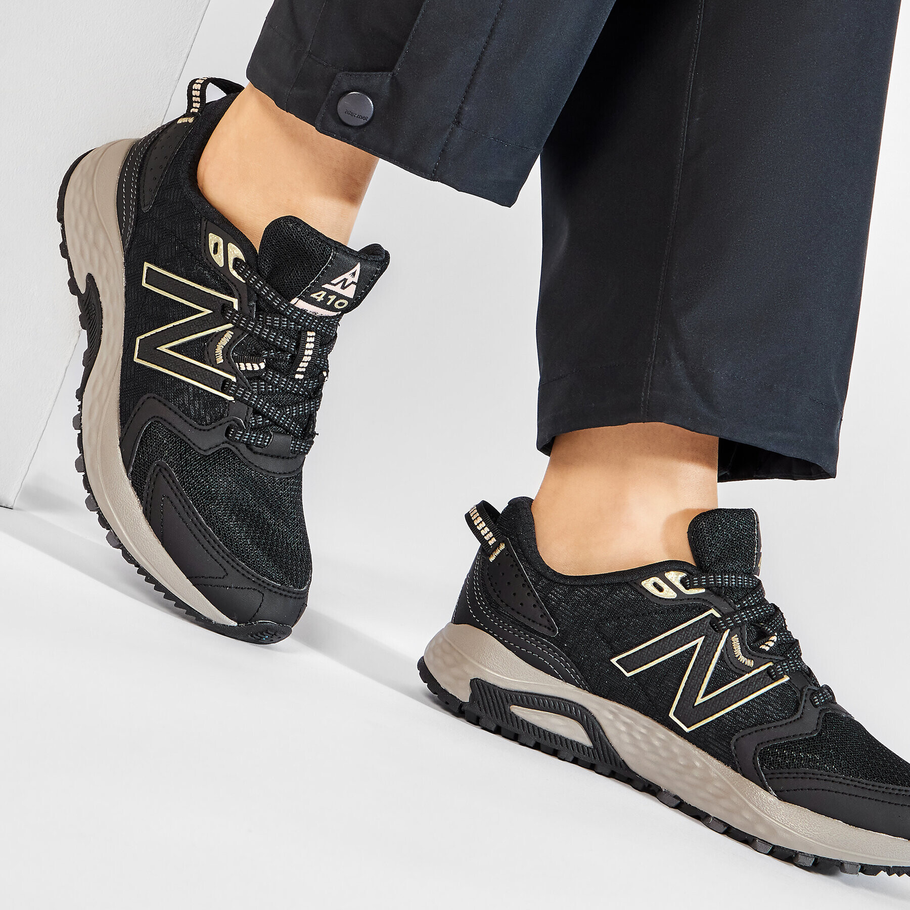 New Balance Обувки WT410LK7 Черен - Pepit.bg