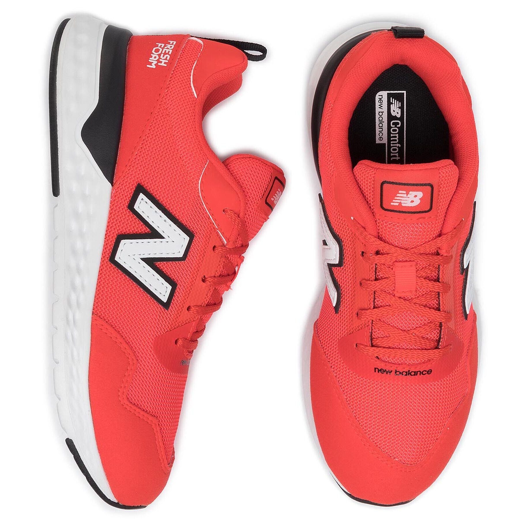 New Balance Обувки YS515RF2 Червен - Pepit.bg