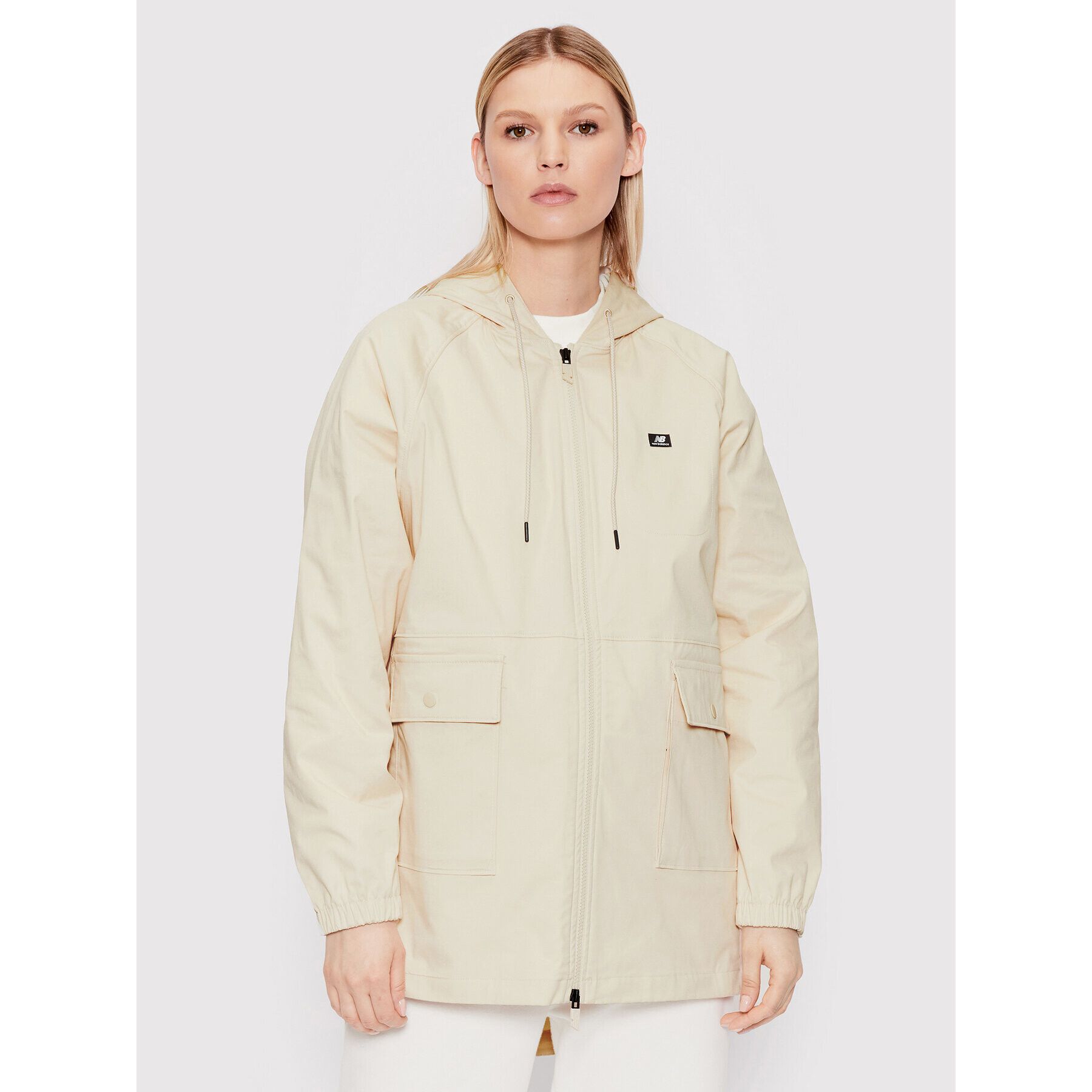 New Balance Преходно яке WJ21550 Бежов Oversize - Pepit.bg