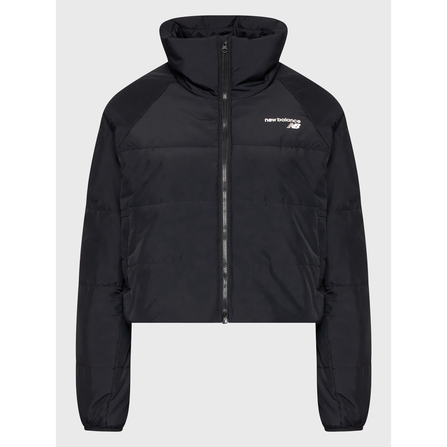New Balance Пухено яке WJ13801 Черен Regular Fit - Pepit.bg