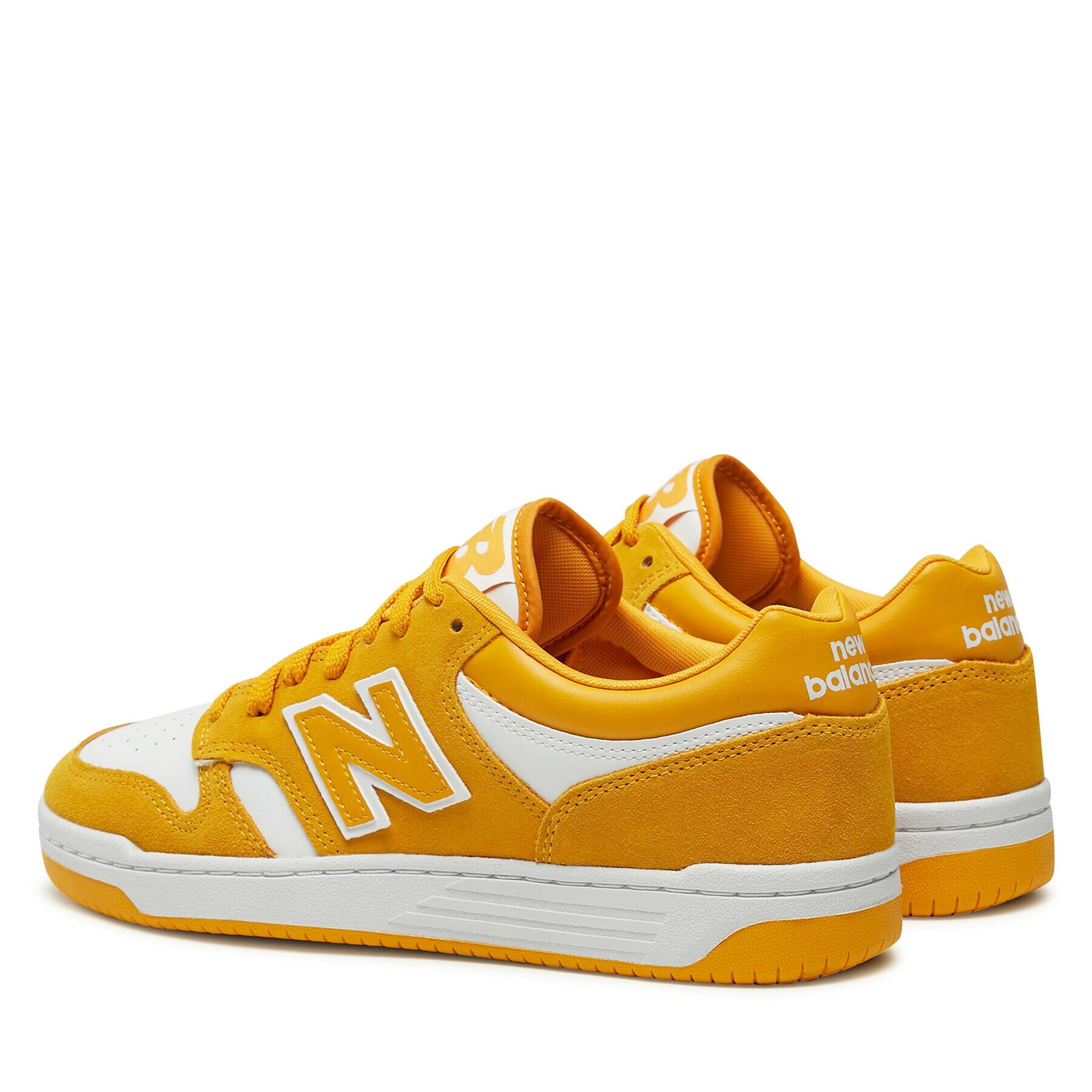 New Balance Сникърси BB480LWA Жълт - Pepit.bg