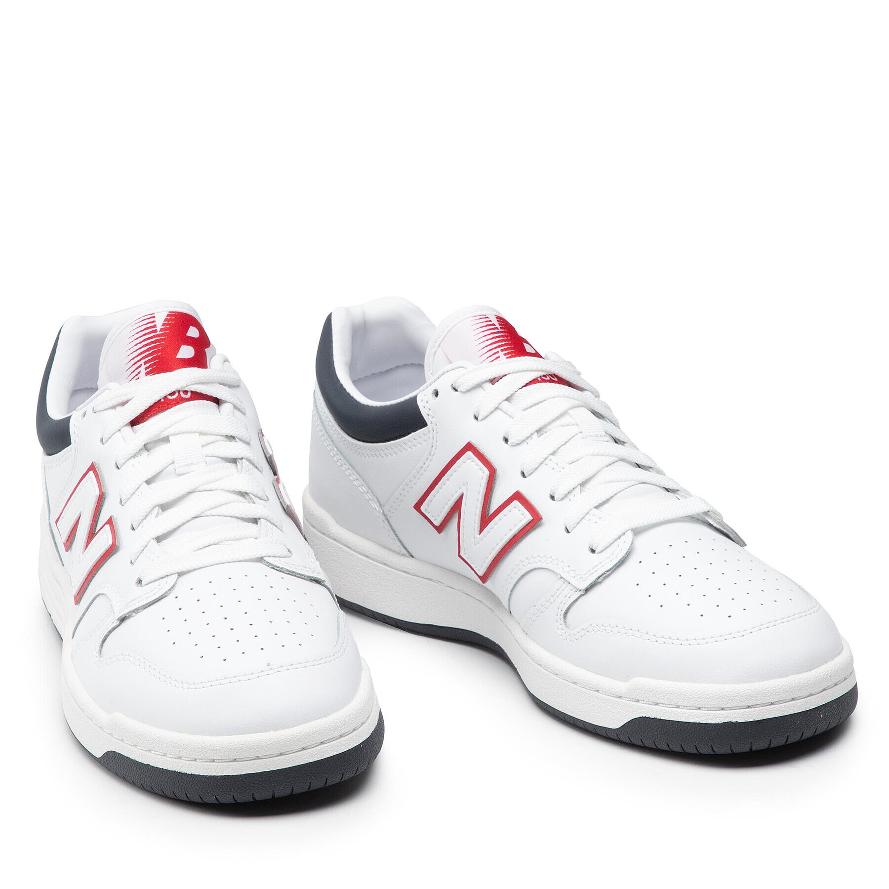 New Balance Сникърси BB480LWG Бял - Pepit.bg