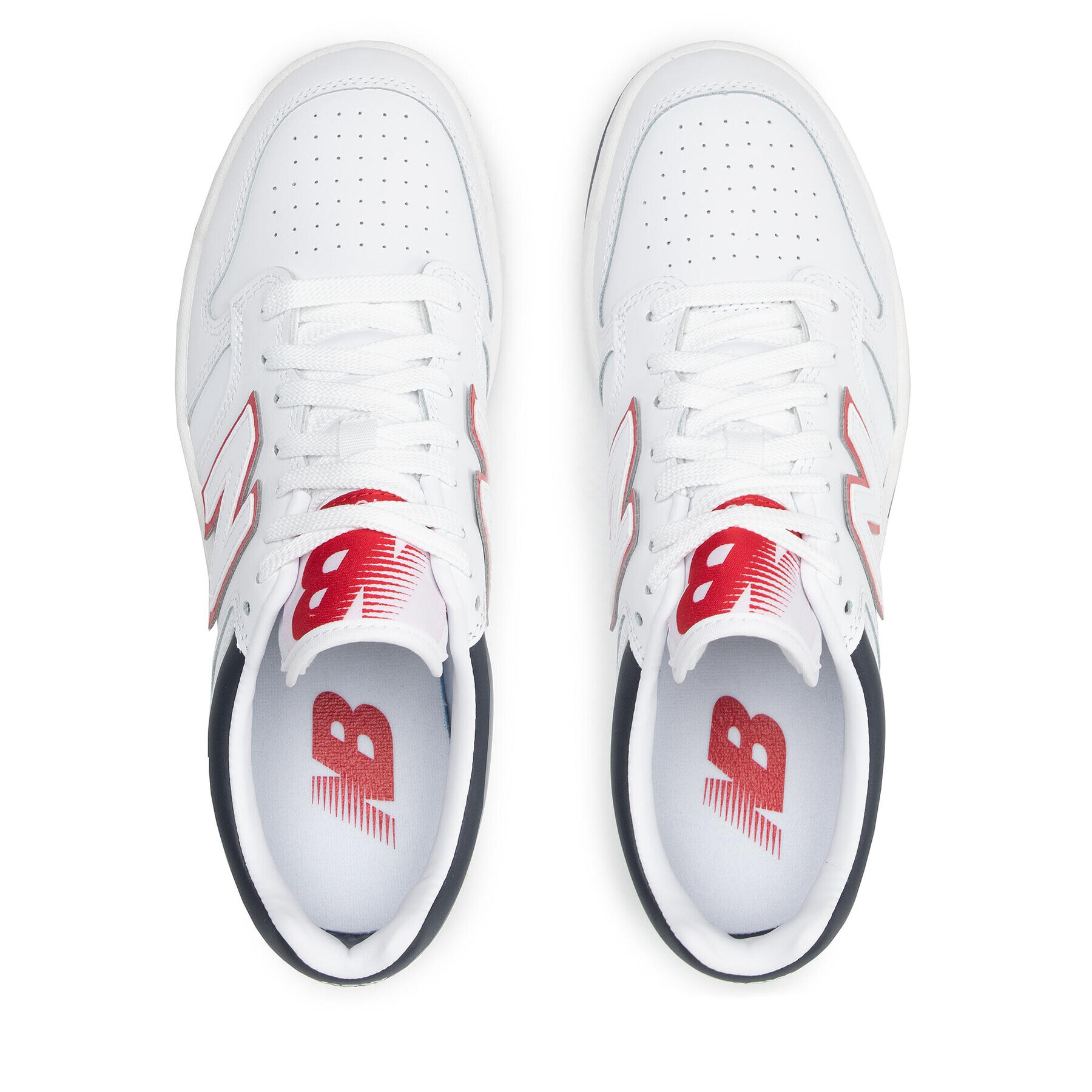 New Balance Сникърси BB480LWG Бял - Pepit.bg