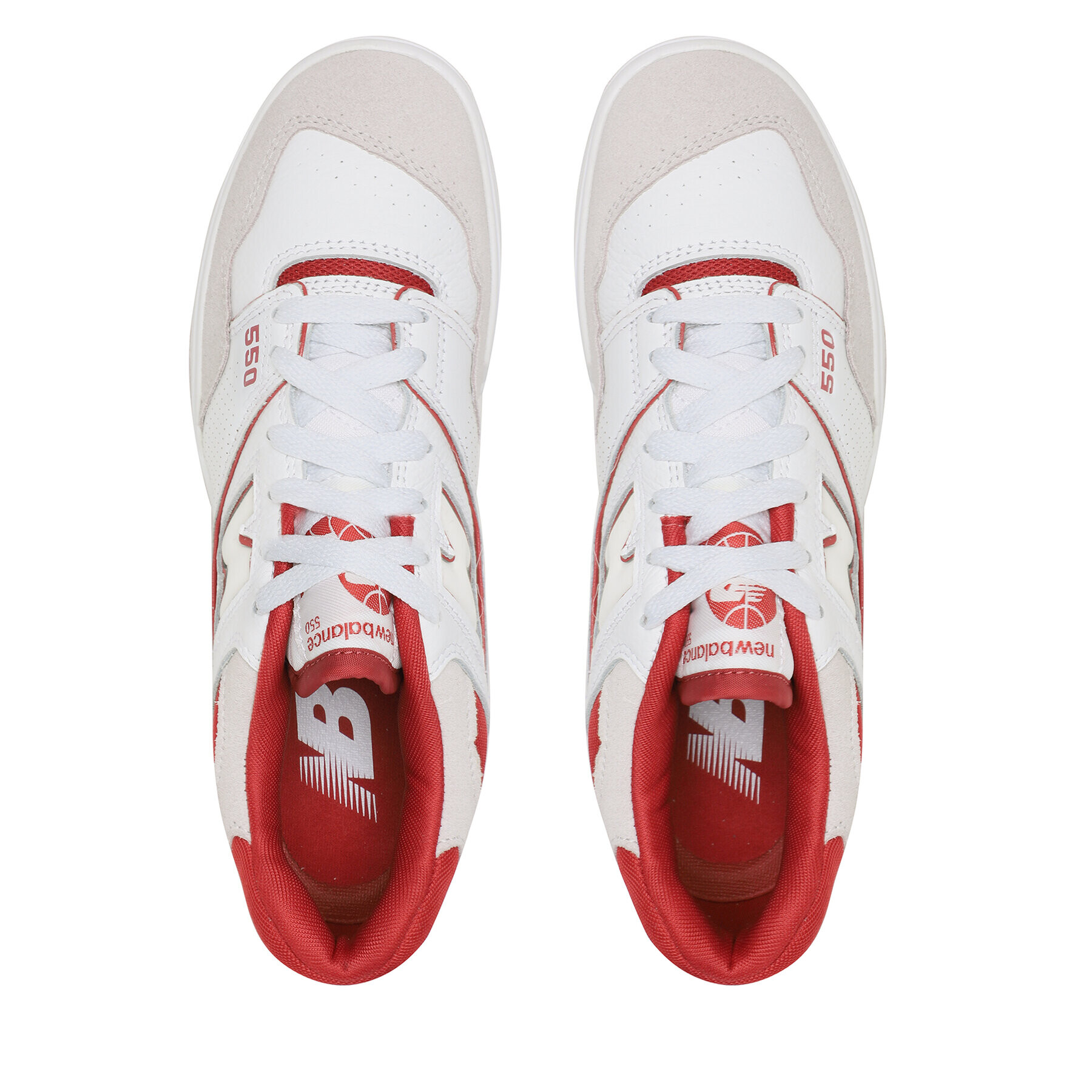 New Balance Сникърси BB550STF Бял - Pepit.bg