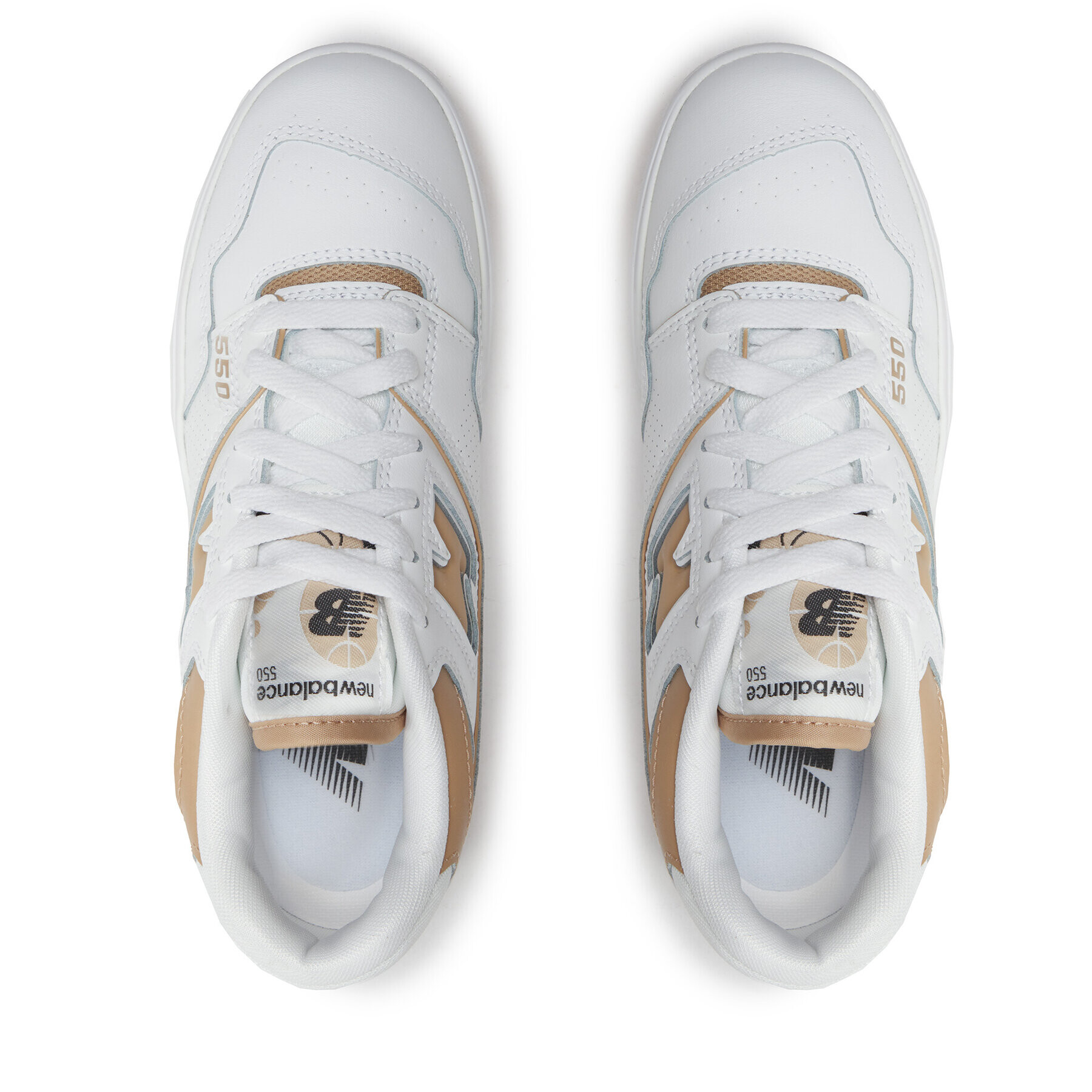 New Balance Сникърси BBW550BT Бял - Pepit.bg