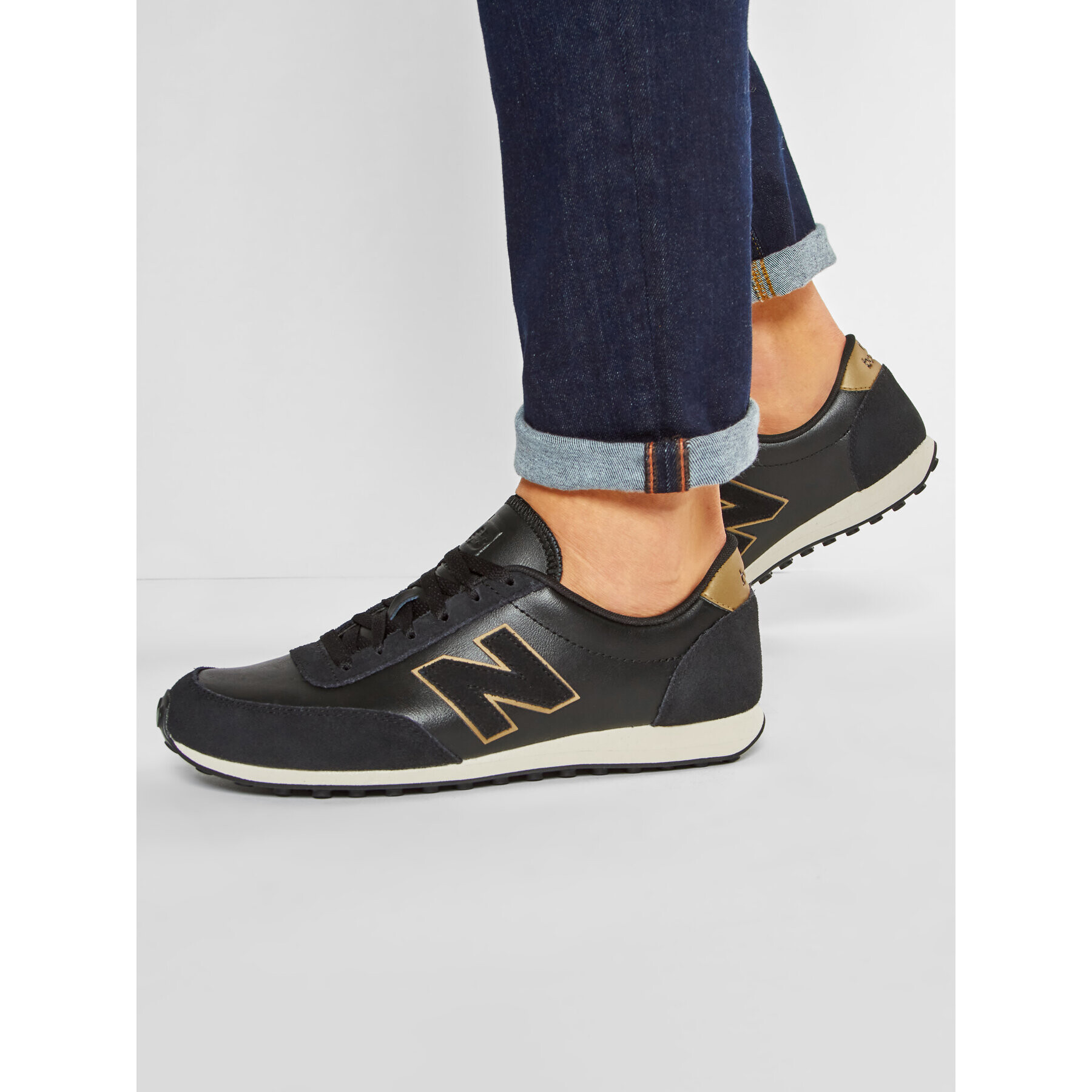 New Balance Сникърси Classics U410SKG Черен - Pepit.bg