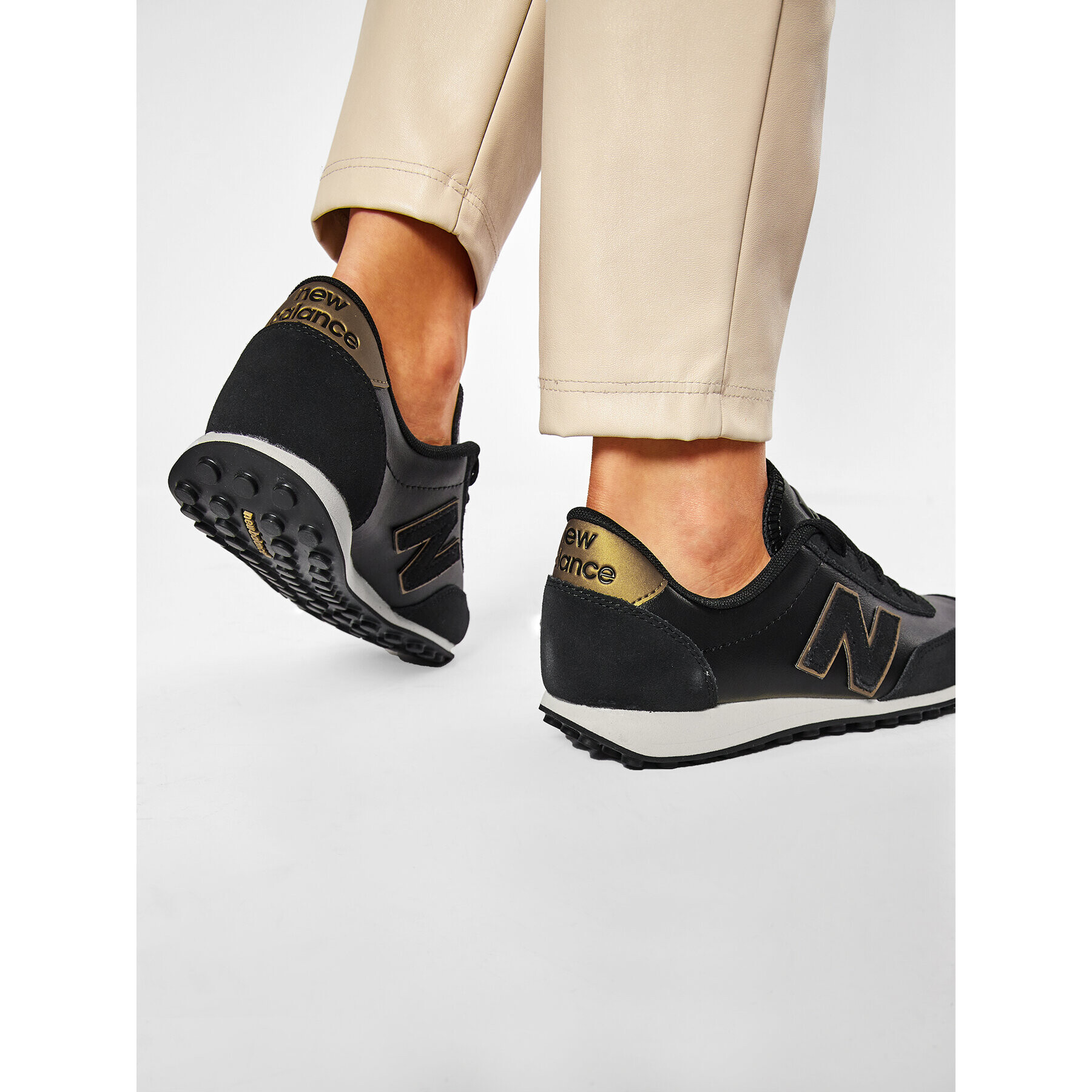 New Balance Сникърси Classics U410SKG Черен - Pepit.bg