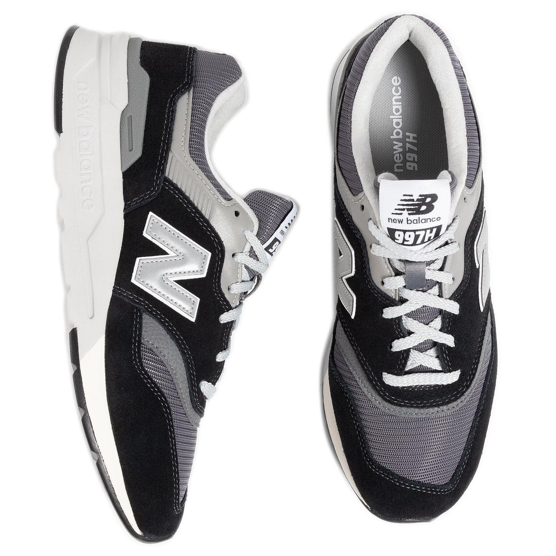 New Balance Сникърси CM997HBK Черен - Pepit.bg