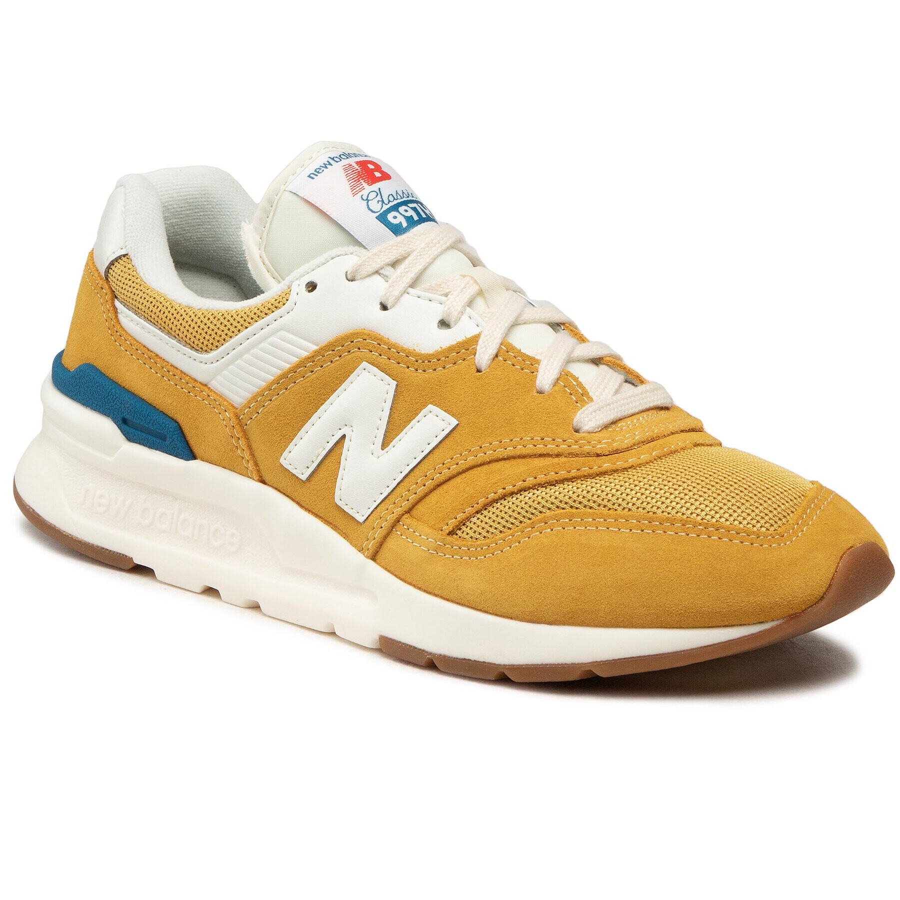 New Balance Сникърси CM997HRW Жълт - Pepit.bg