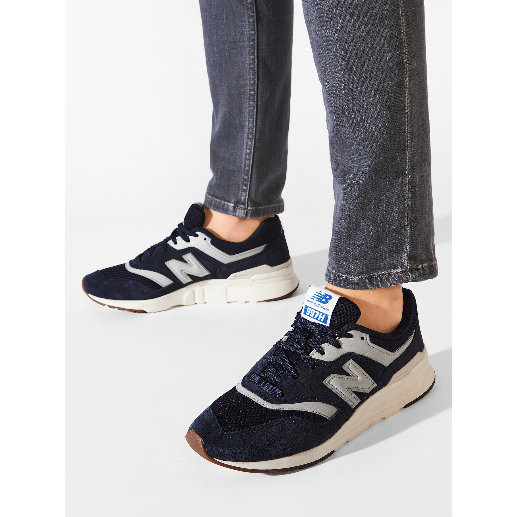 New Balance Сникърси CM997HTF Тъмносин - Pepit.bg