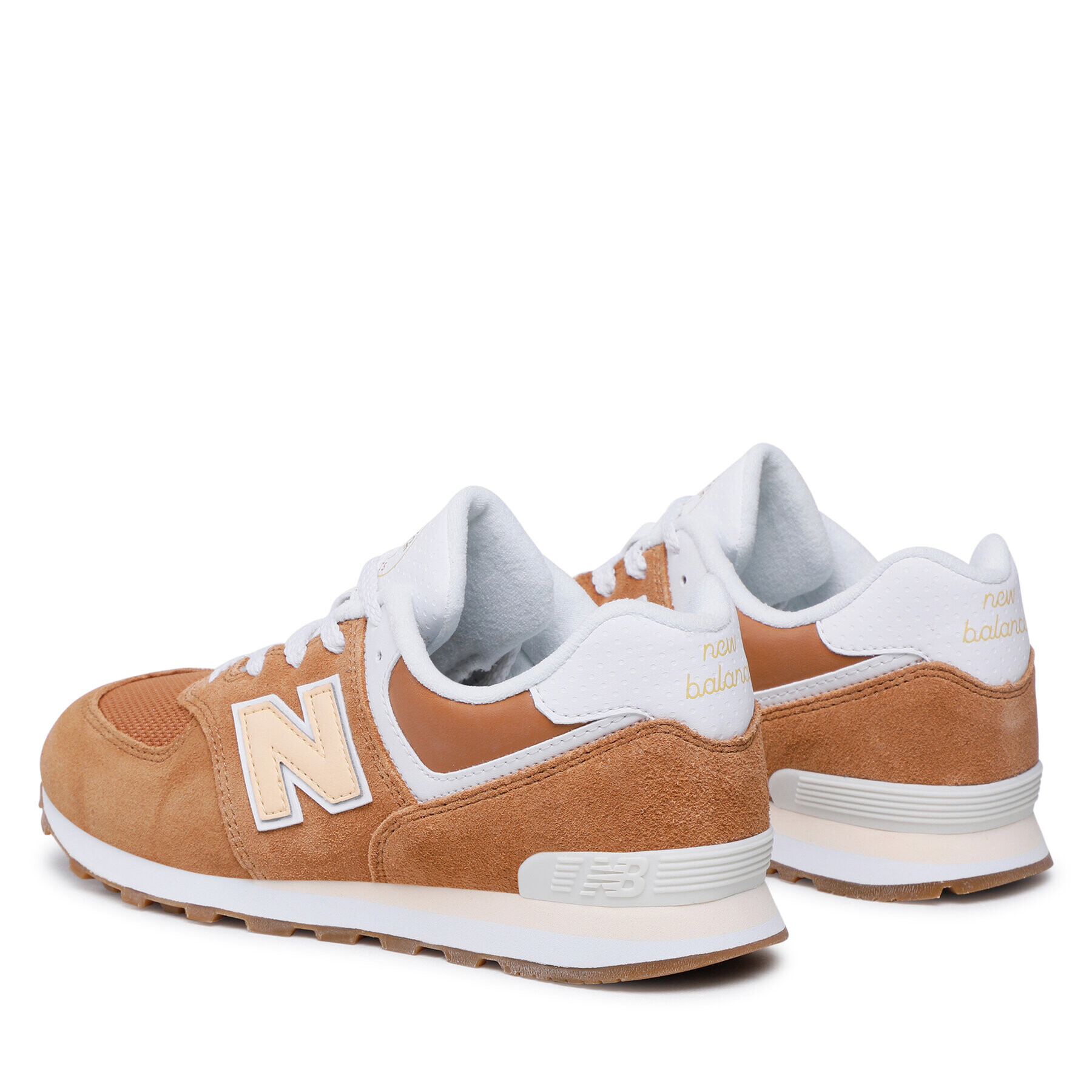 New Balance Сникърси GC574CC1 Кафяв - Pepit.bg