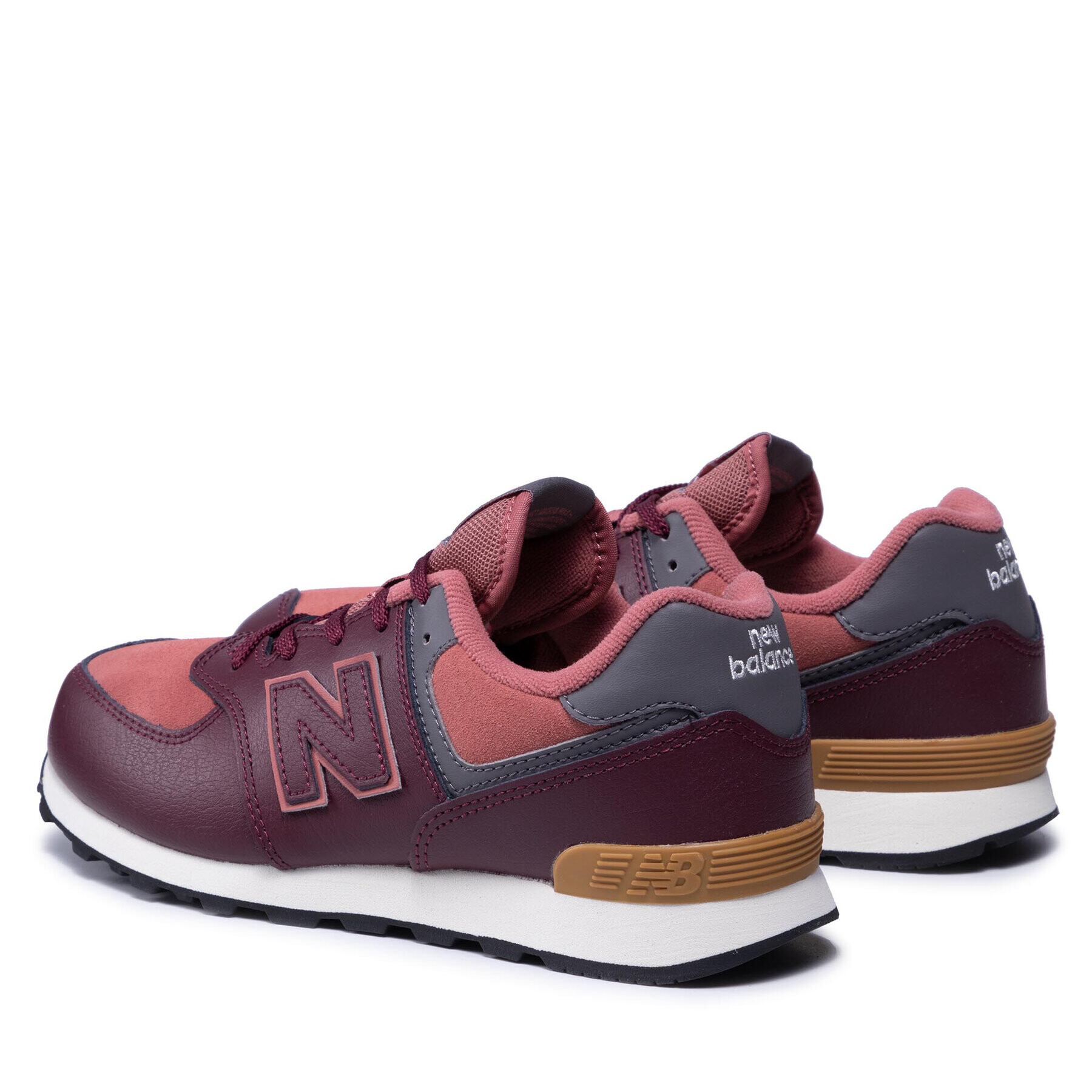New Balance Сникърси GC574PX1 Бордо - Pepit.bg
