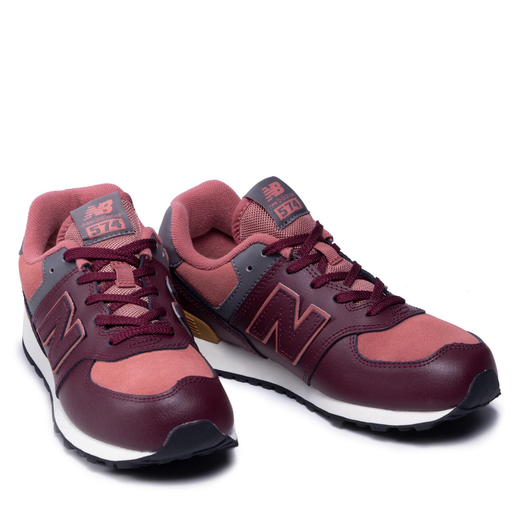New Balance Сникърси GC574PX1 Бордо - Pepit.bg