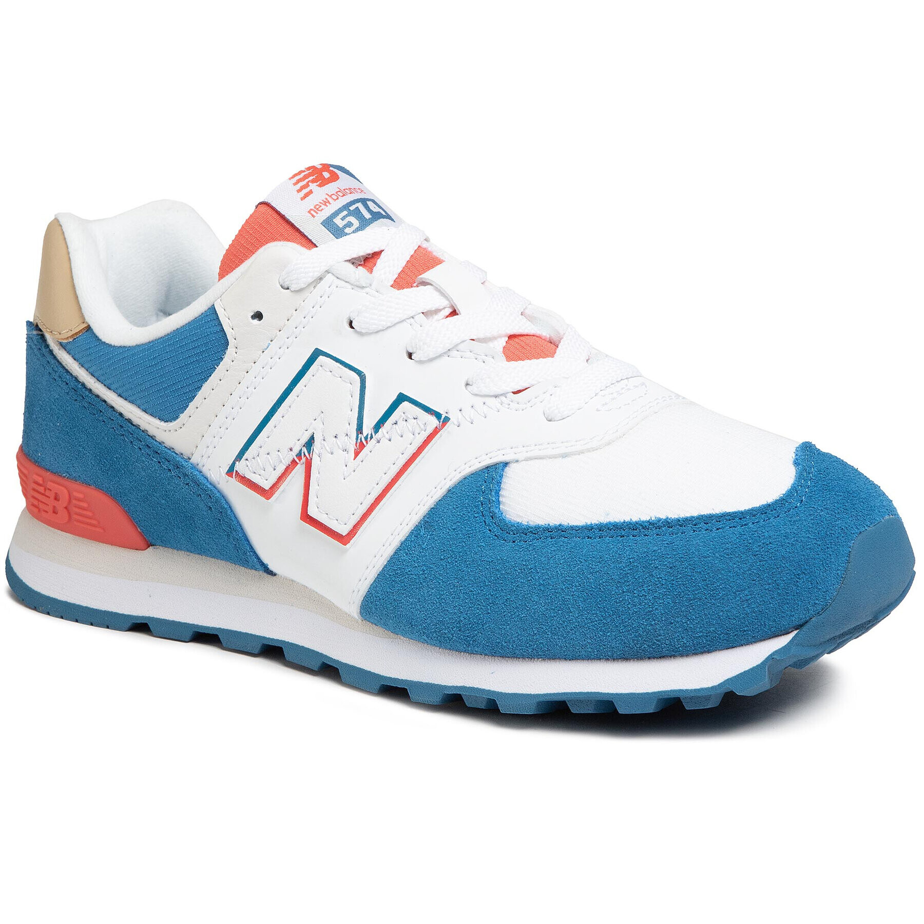 New Balance Сникърси GC574SCF Бял - Pepit.bg