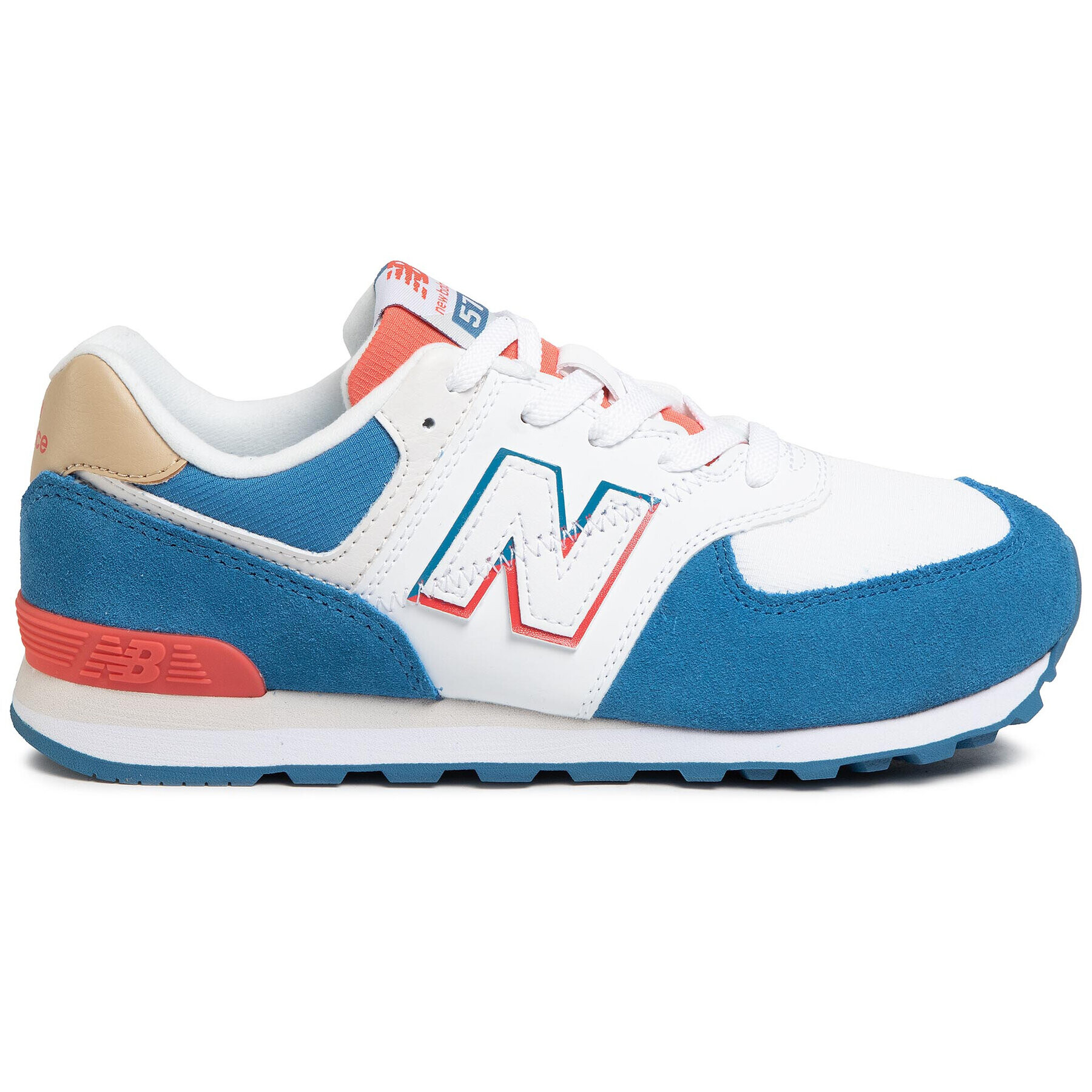 New Balance Сникърси GC574SCF Бял - Pepit.bg