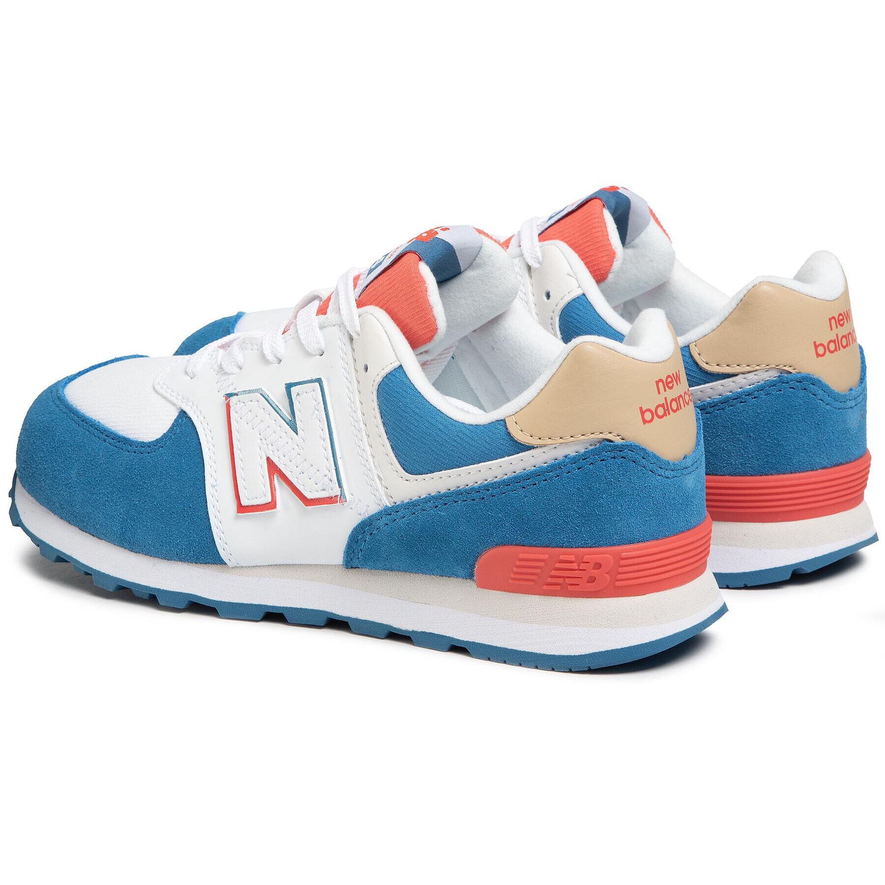 New Balance Сникърси GC574SCF Бял - Pepit.bg