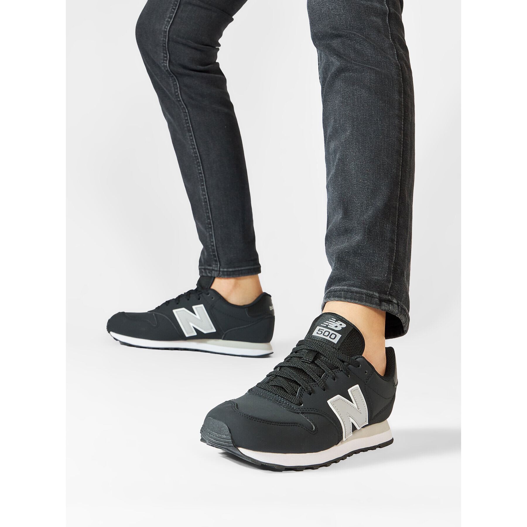 New Balance Сникърси GM500BKG Черен - Pepit.bg