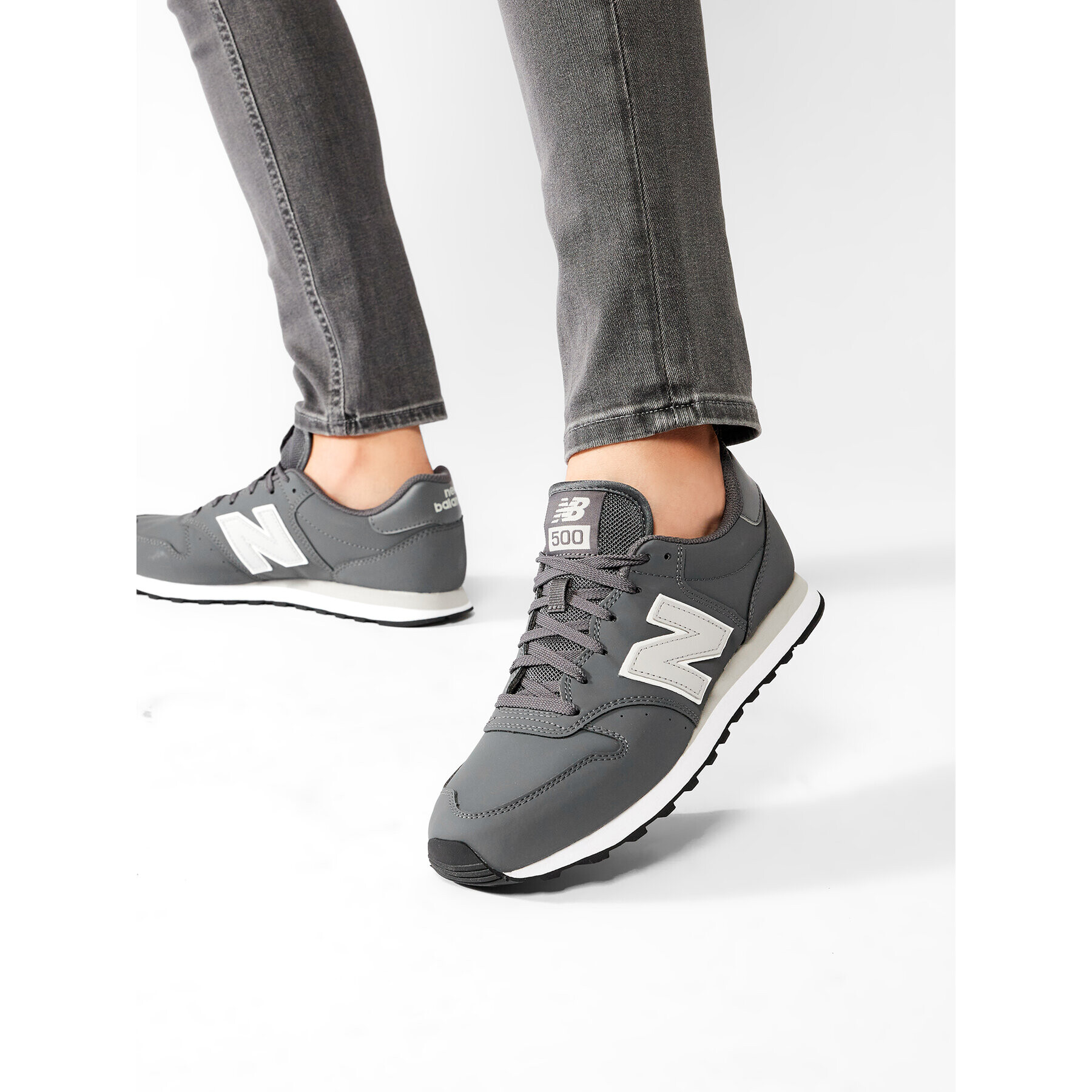 New Balance Сникърси GM500DGR Сив - Pepit.bg