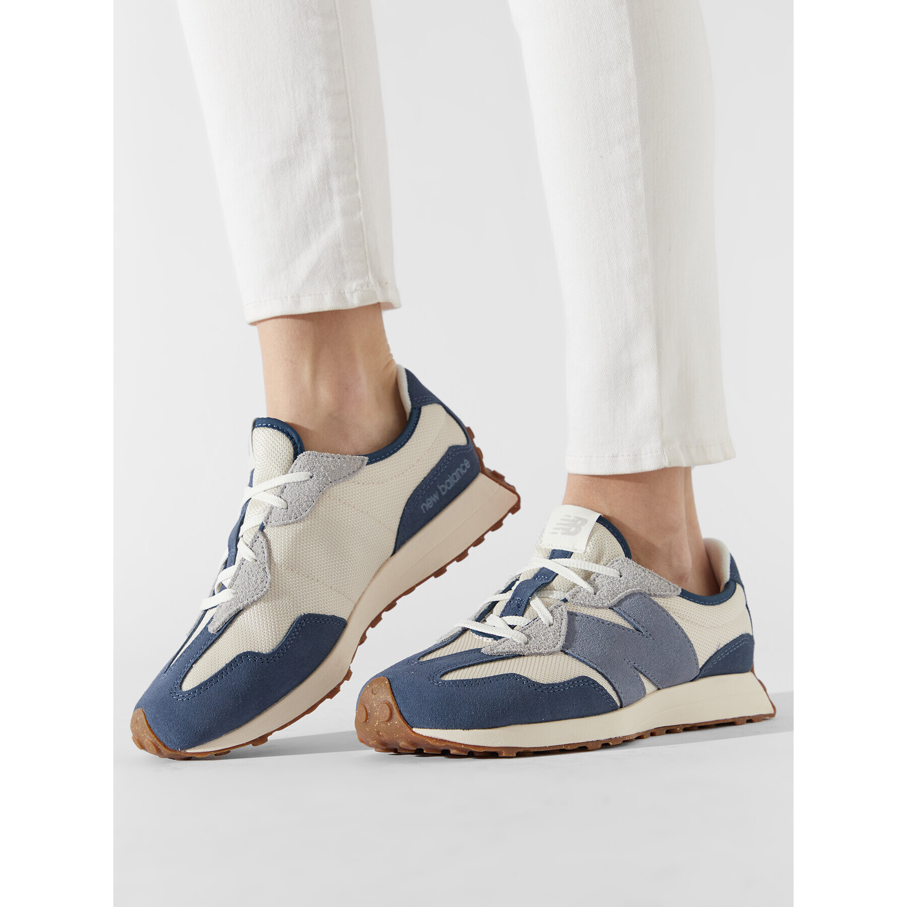 New Balance Сникърси GS327RD Бежов - Pepit.bg