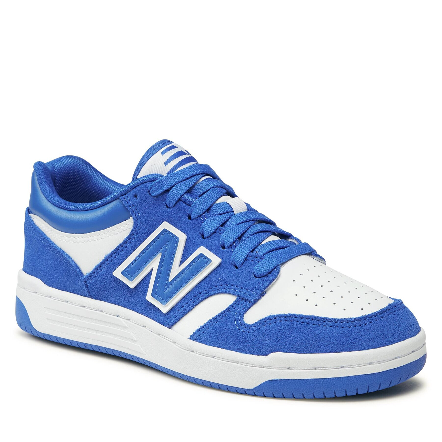 New Balance Сникърси GSB480WH Син - Pepit.bg